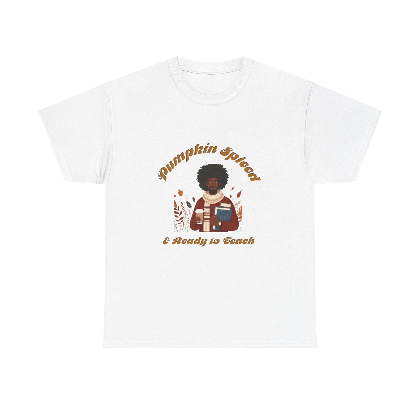 Pumpkin Spiced 4 Unisex Heavy Cotton Tee