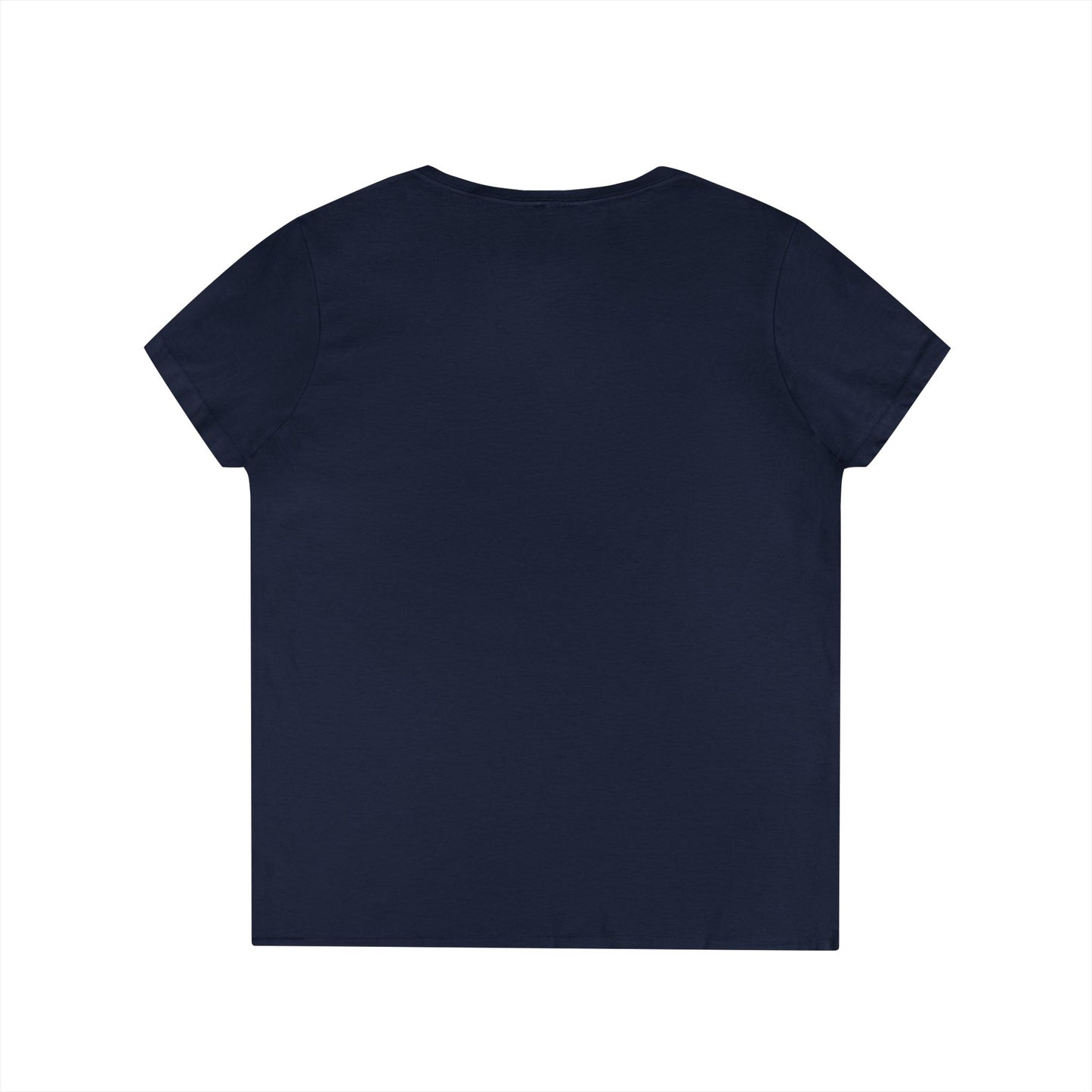 Just Me Vibes Valentine Ladies V-Neck Tee