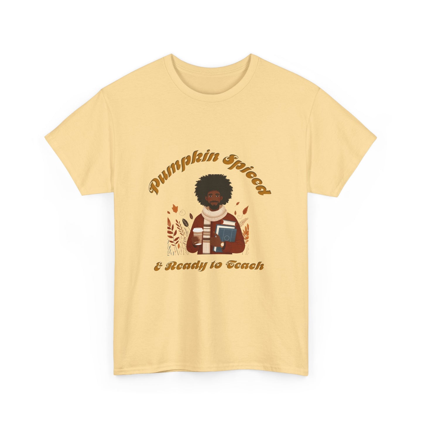 Pumpkin Spiced 4 Unisex Heavy Cotton Tee