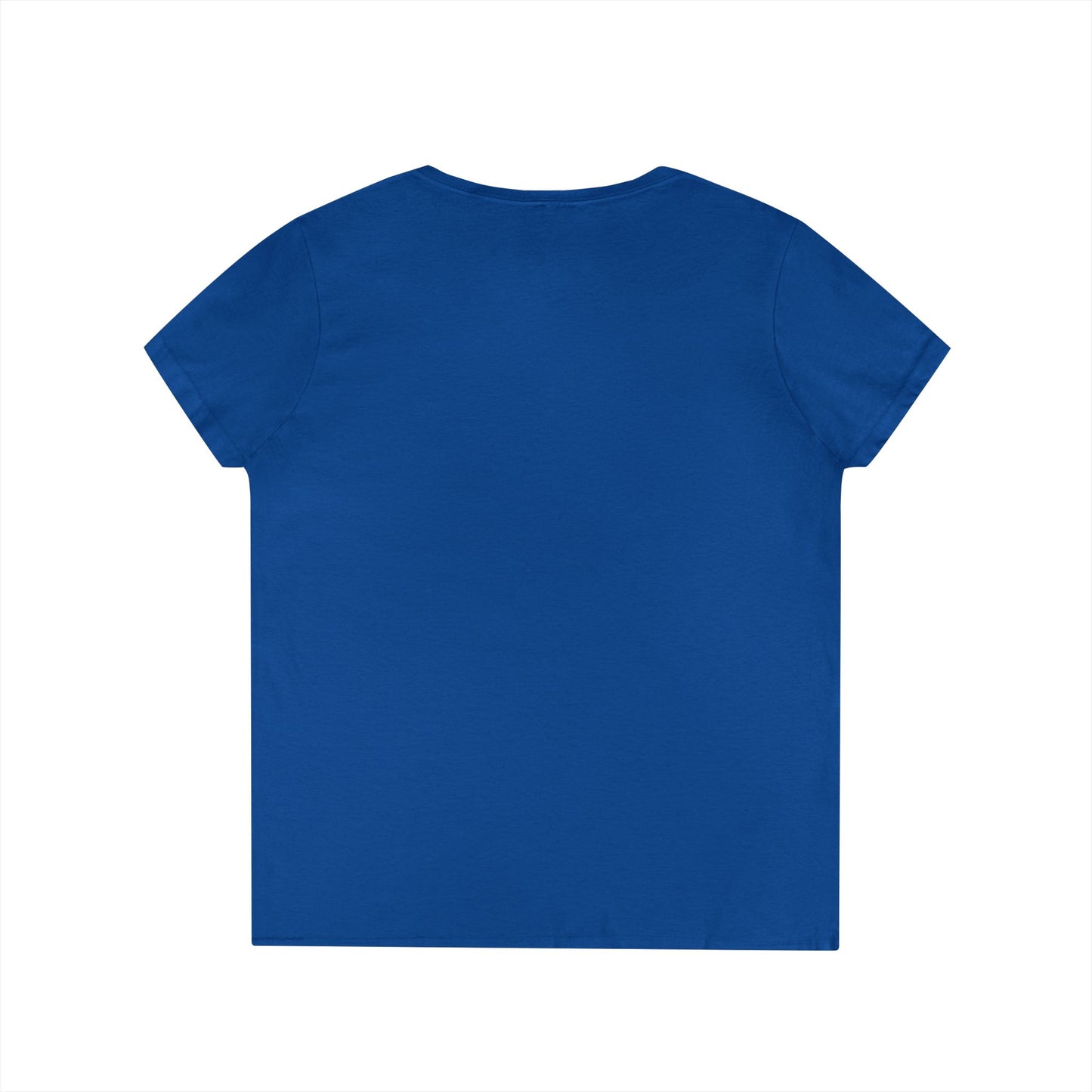 Just Me Vibes Valentine Ladies V-Neck Tee