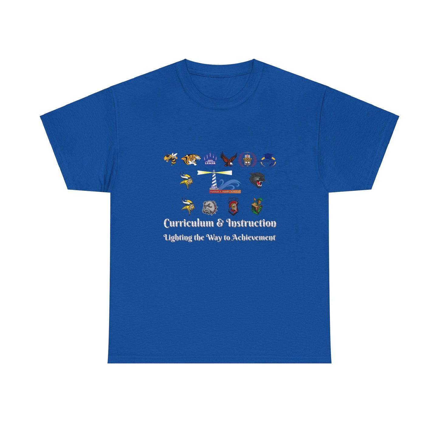 HCS Curriculum and Instruction: Lighting the Way to Achievement Cotton Tee