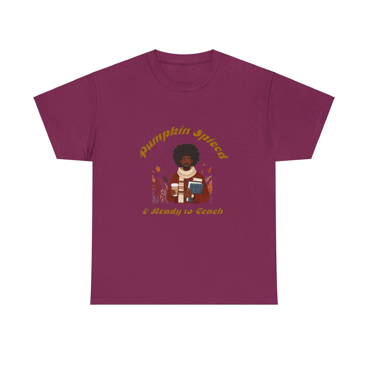 Pumpkin Spiced 4 Unisex Heavy Cotton Tee