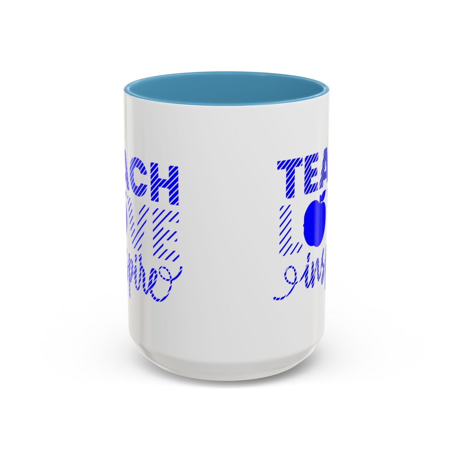 Teach Love Inspire Accent Coffee Mug