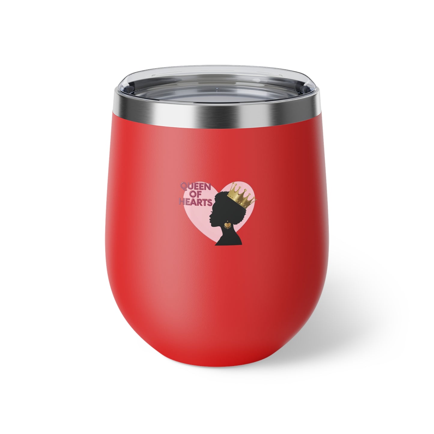 Queen of Hearts Wine Tumbler