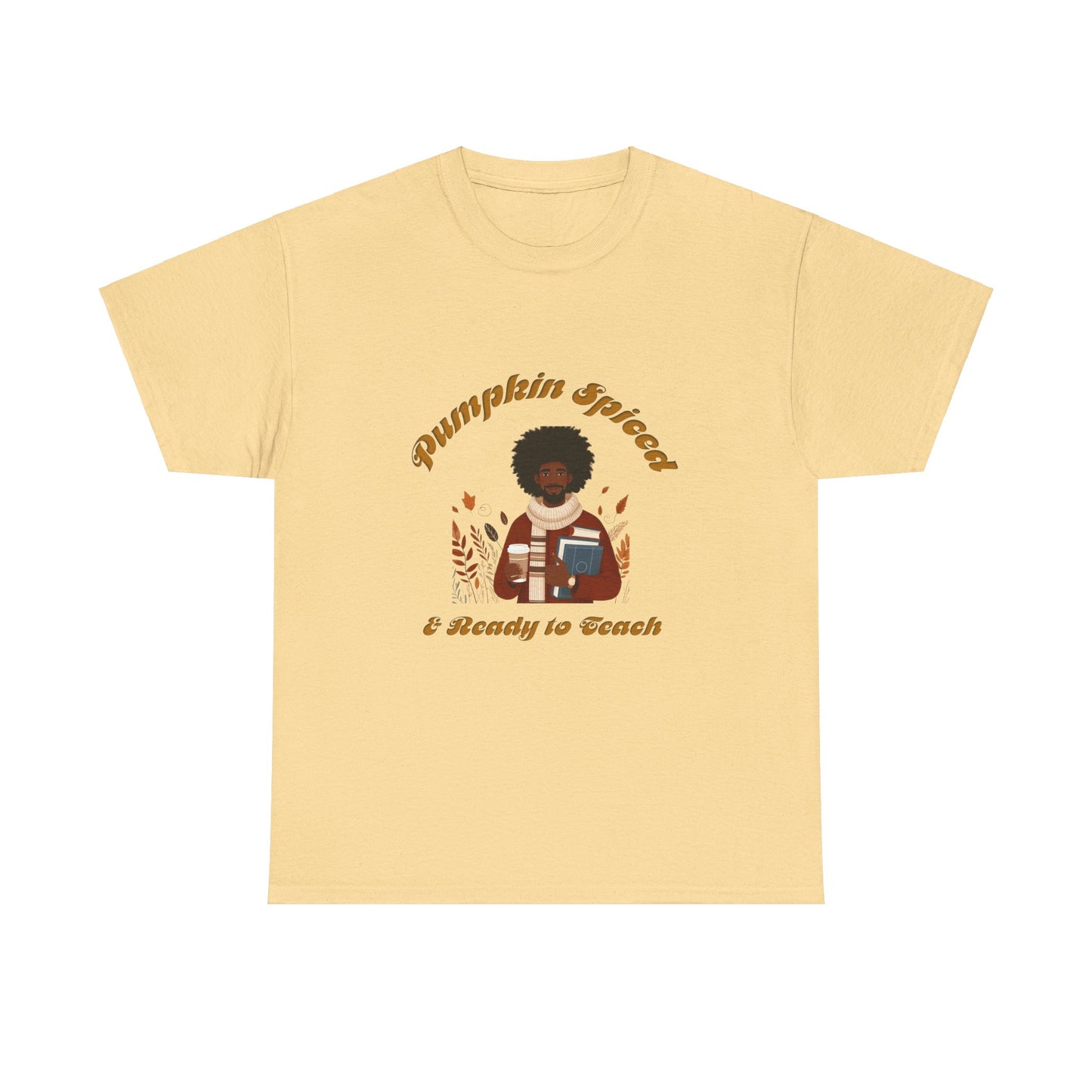 Pumpkin Spiced 4 Unisex Heavy Cotton Tee