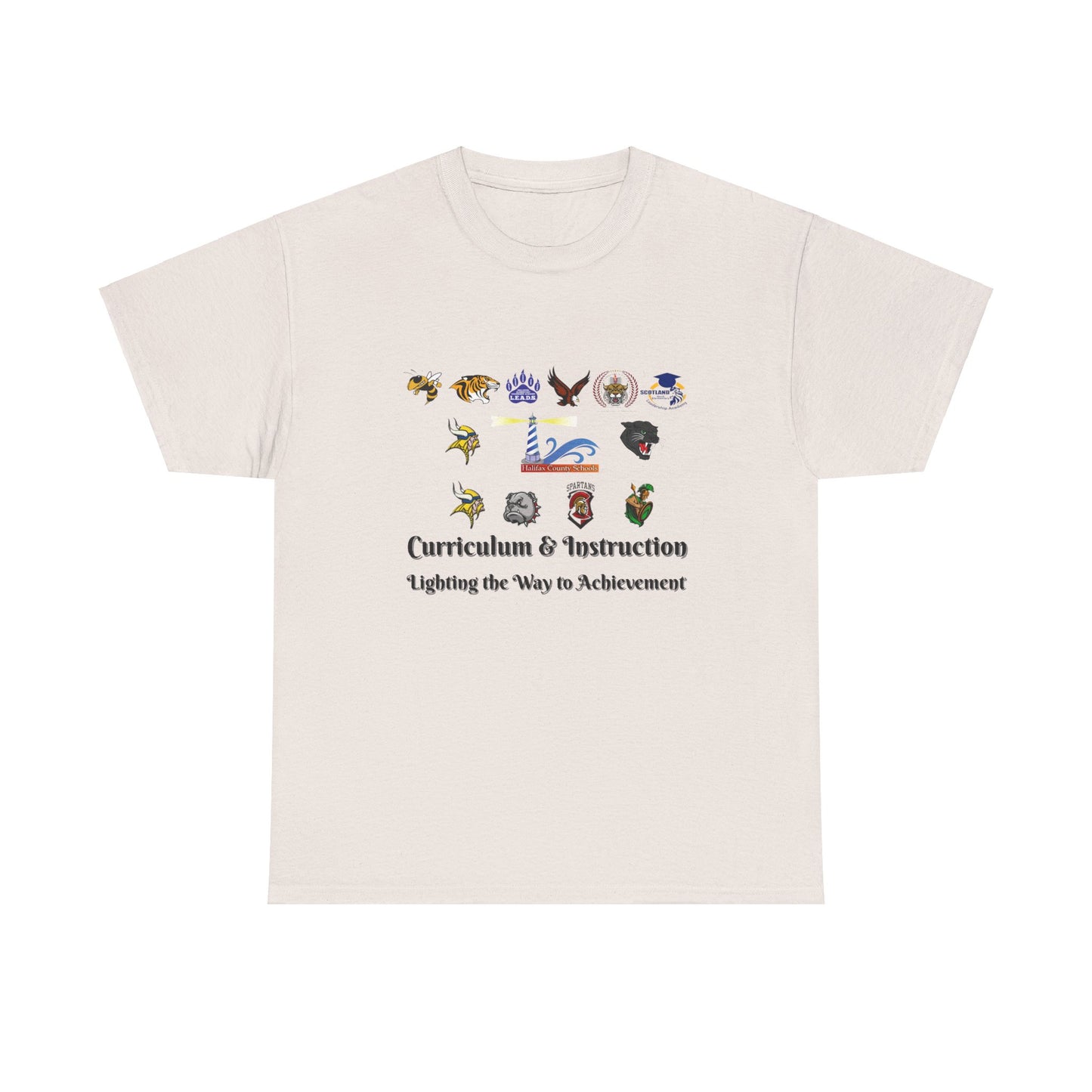 HCS Curriculum and Instruction: Lighting the Way to Achievement Cotton Tee