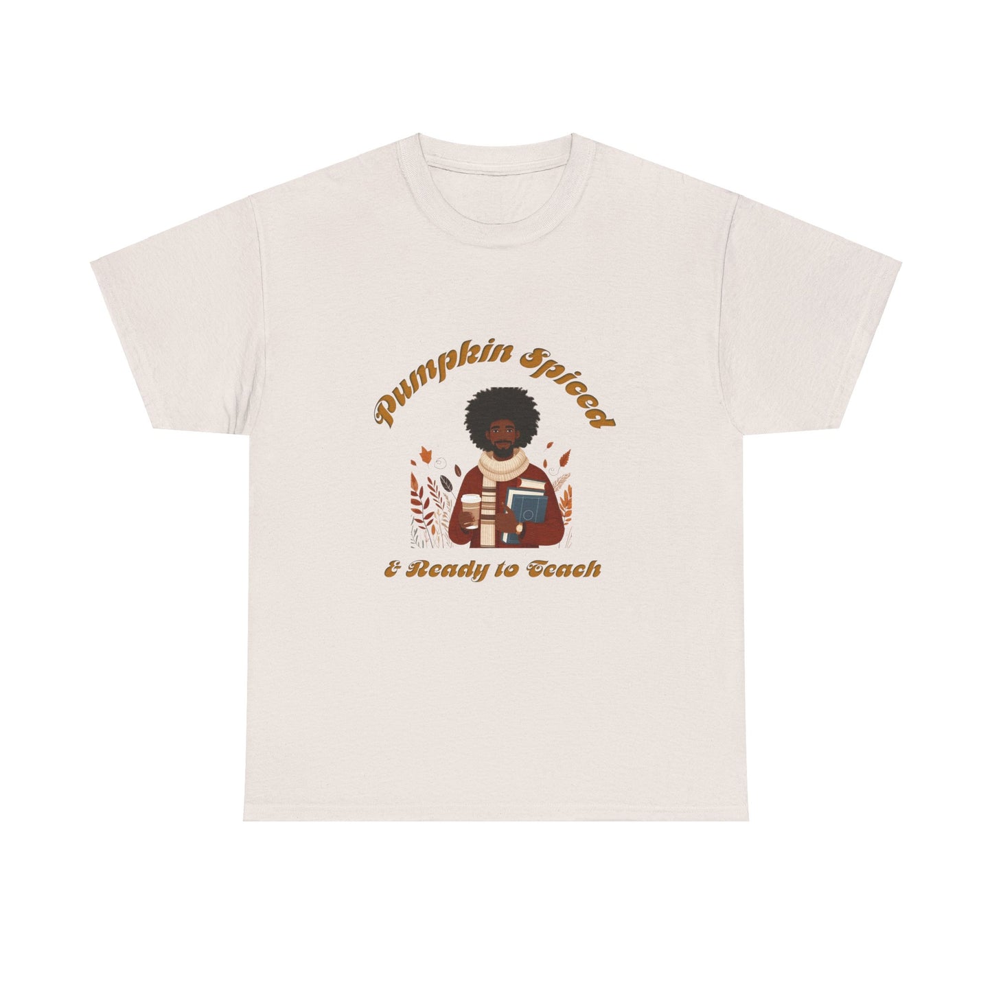 Pumpkin Spiced 4 Unisex Heavy Cotton Tee