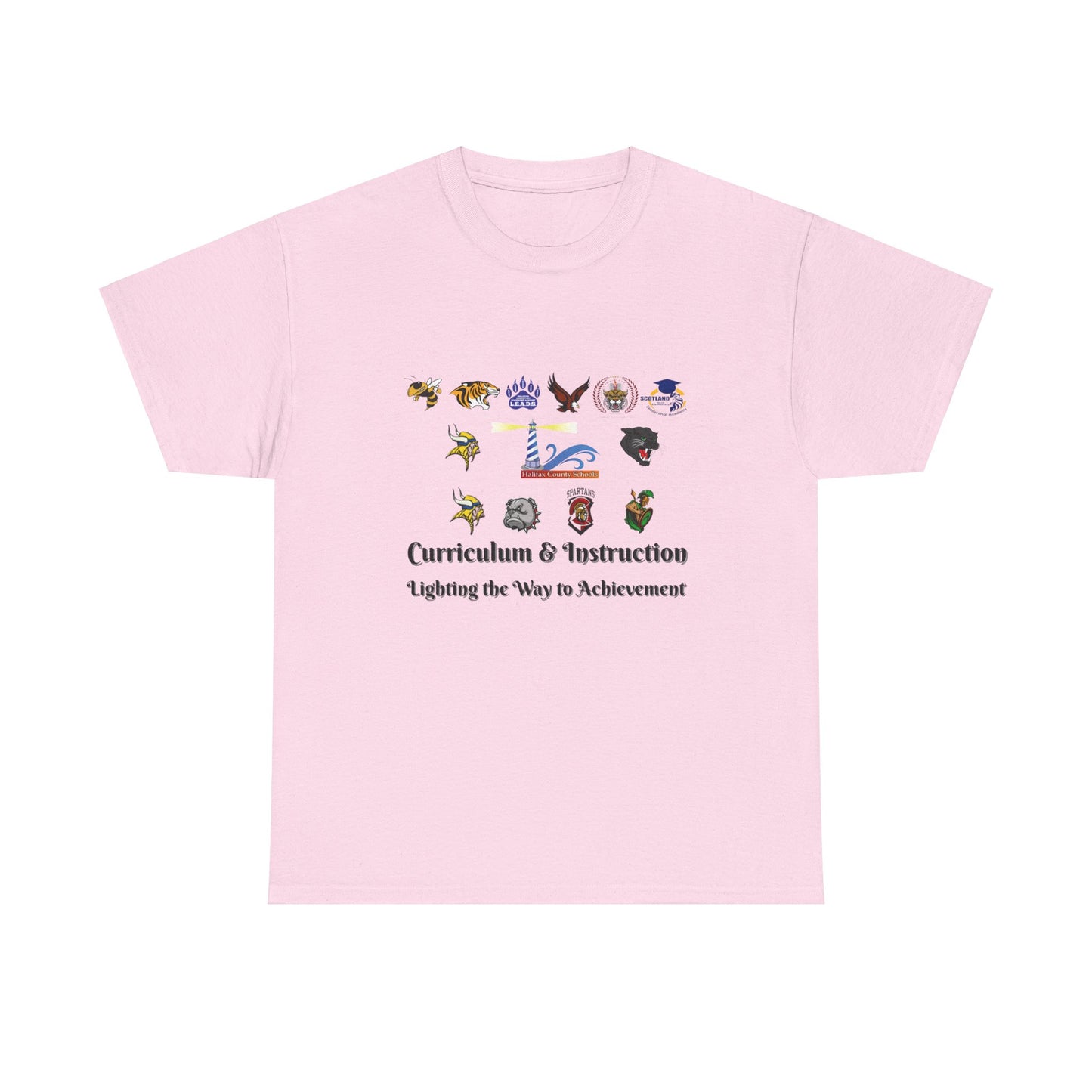 HCS Curriculum and Instruction: Lighting the Way to Achievement Cotton Tee