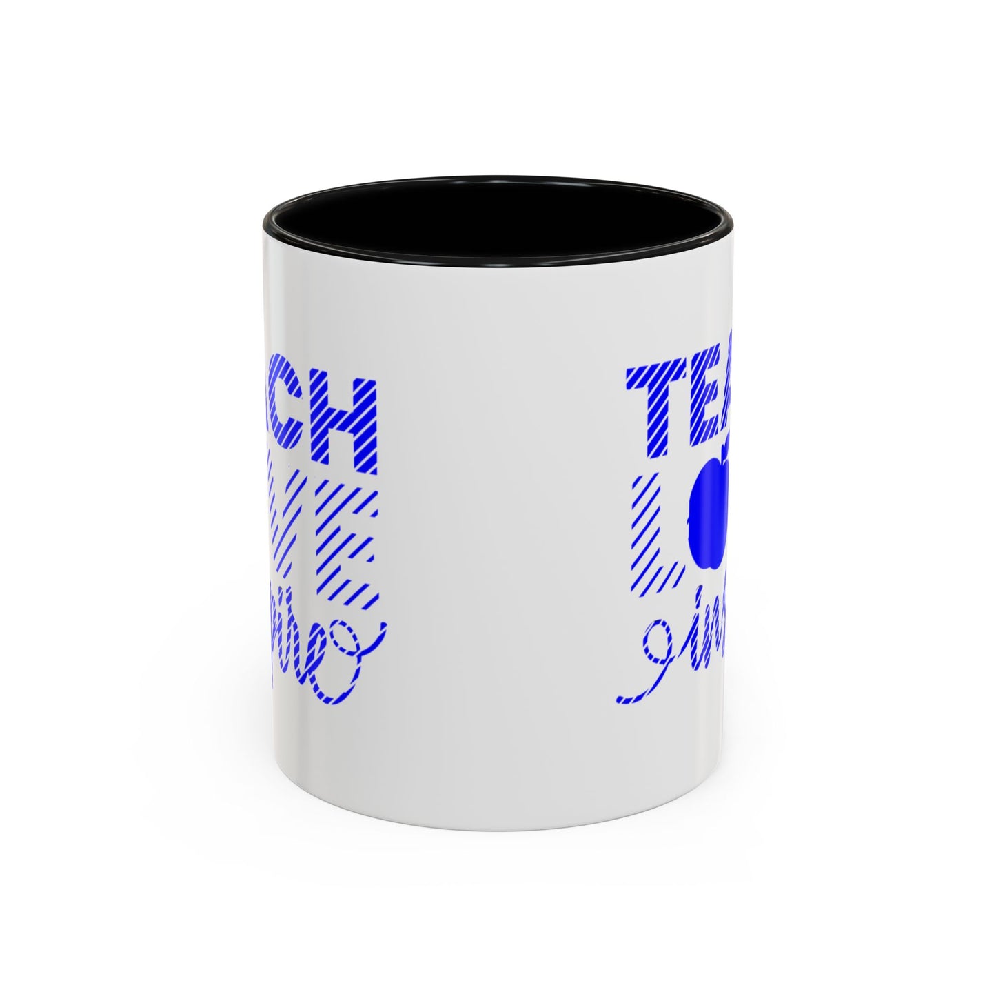 Teach Love Inspire Accent Coffee Mug