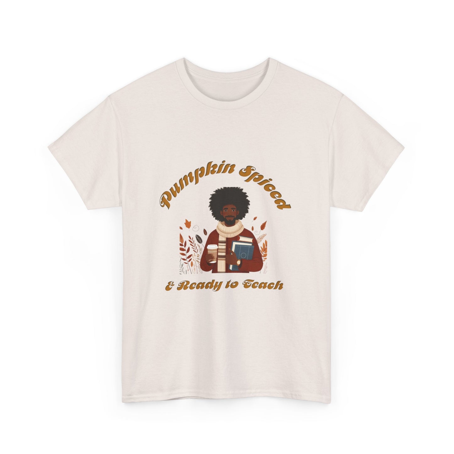 Pumpkin Spiced 4 Unisex Heavy Cotton Tee