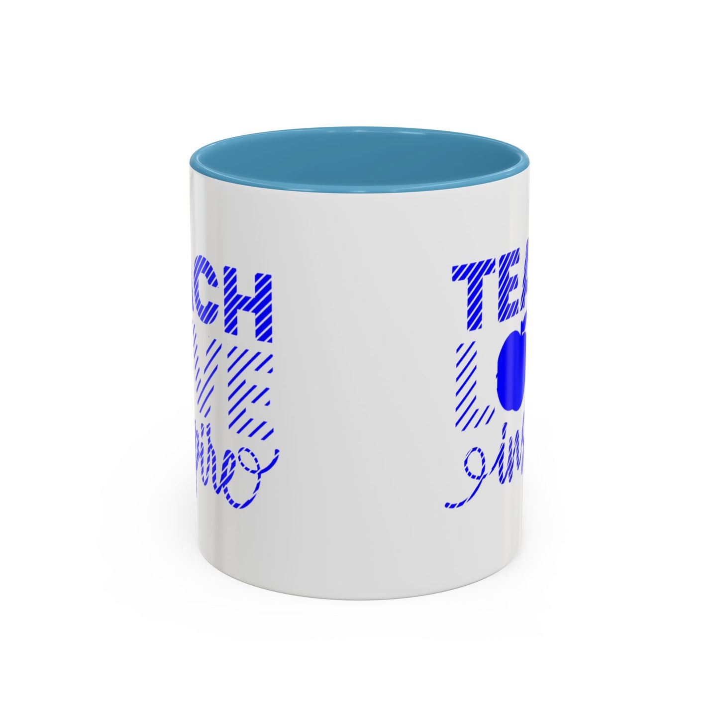 Teach Love Inspire Accent Coffee Mug