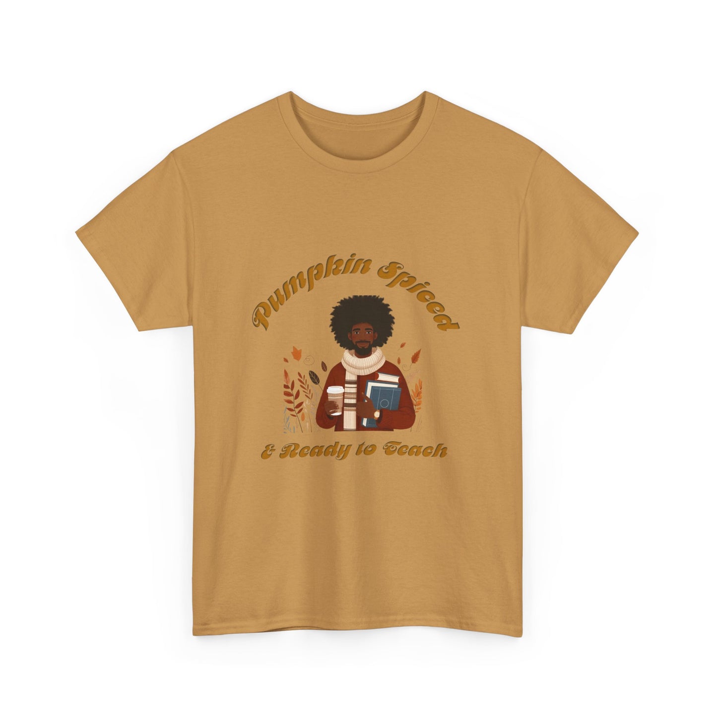 Pumpkin Spiced 4 Unisex Heavy Cotton Tee