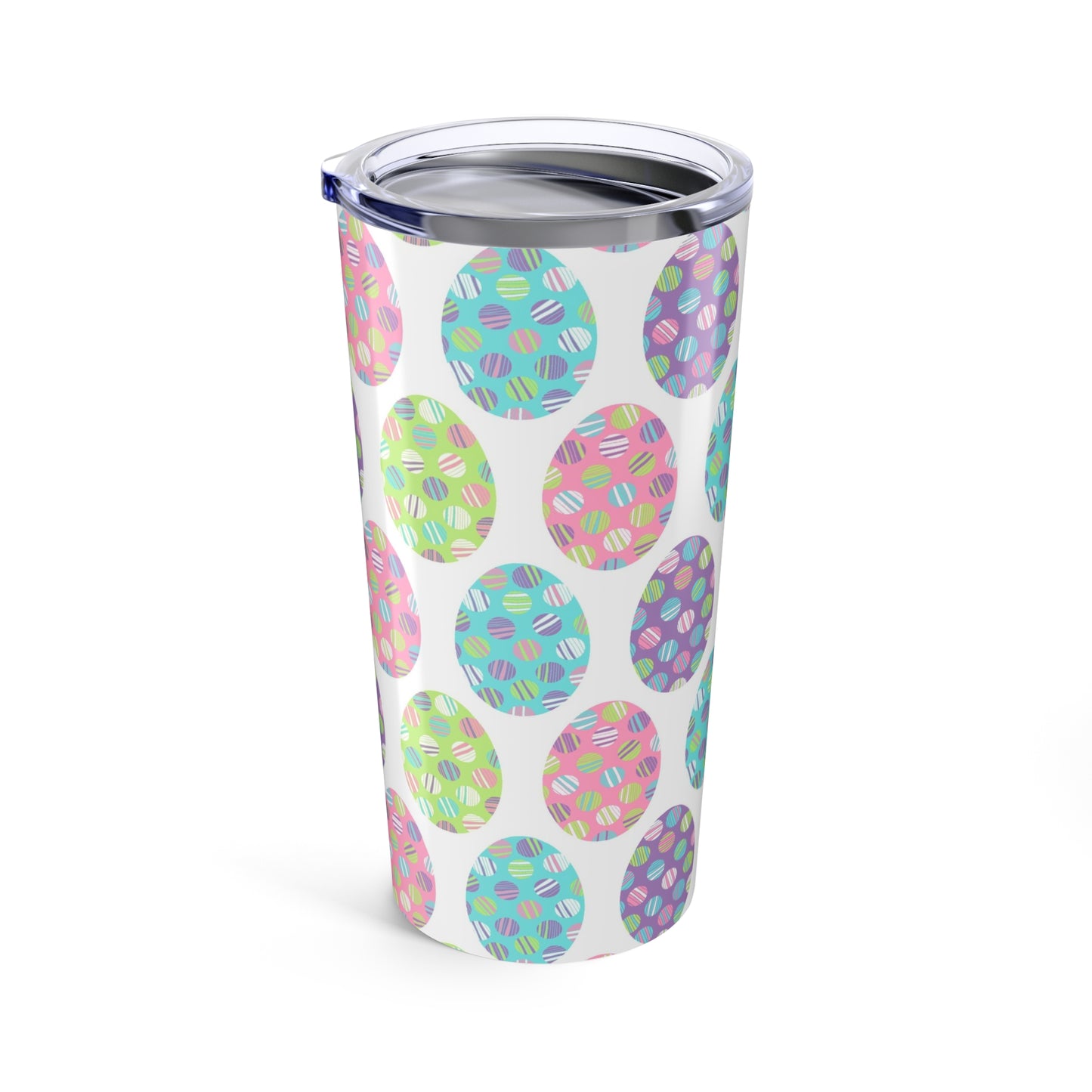 20oz Tumbler Colorful Easter Eggs