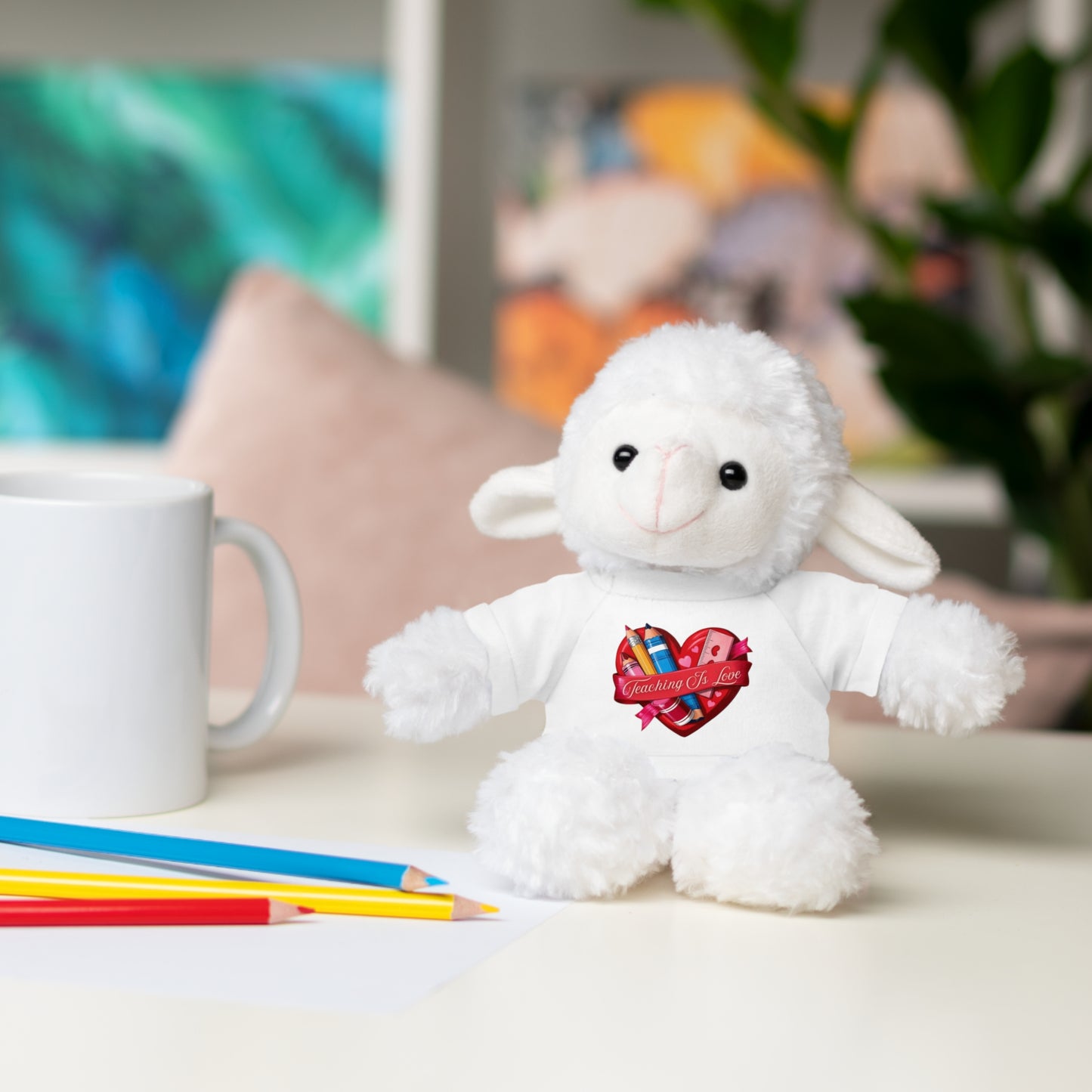 Teaching is Love Plush Toy