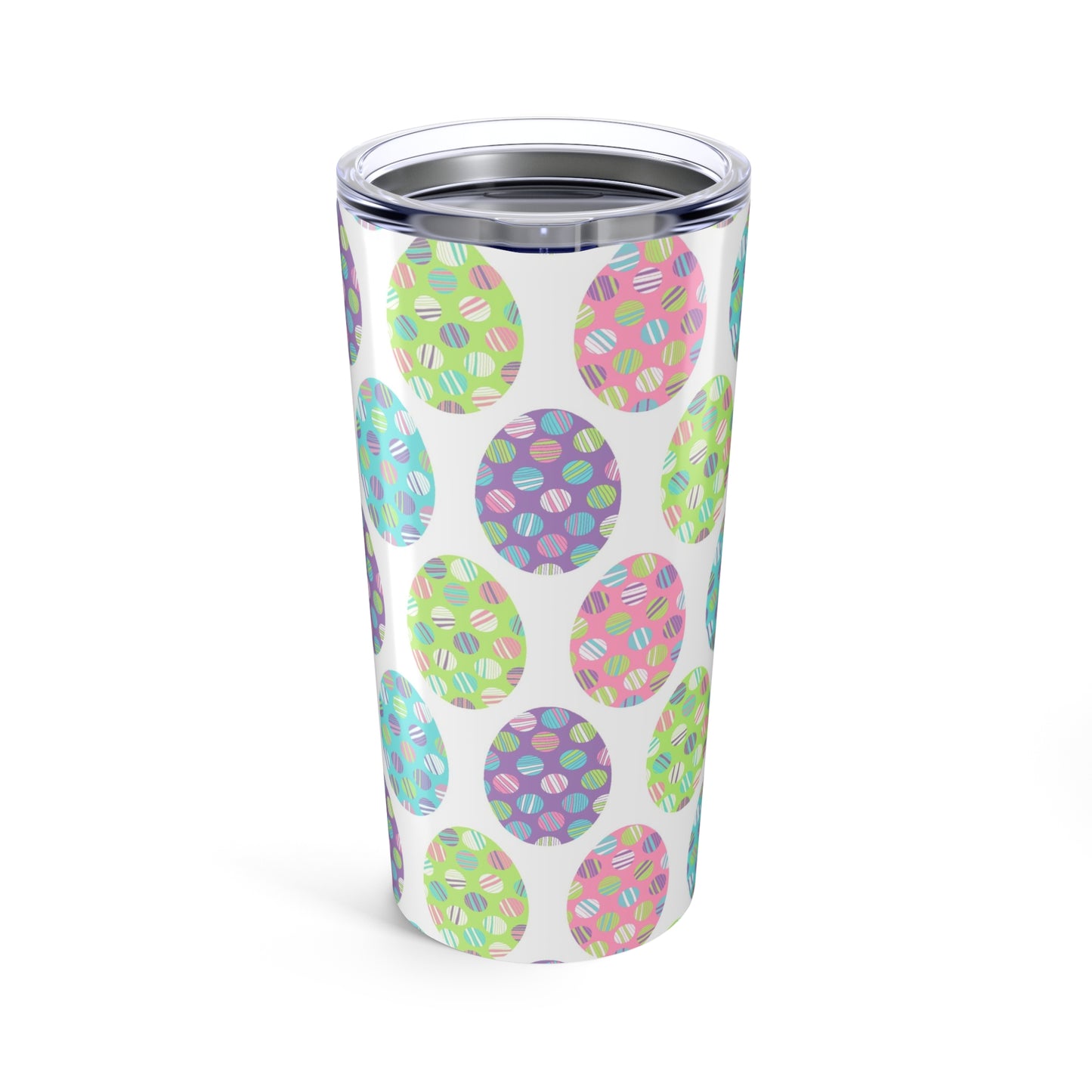 20oz Tumbler Colorful Easter Eggs