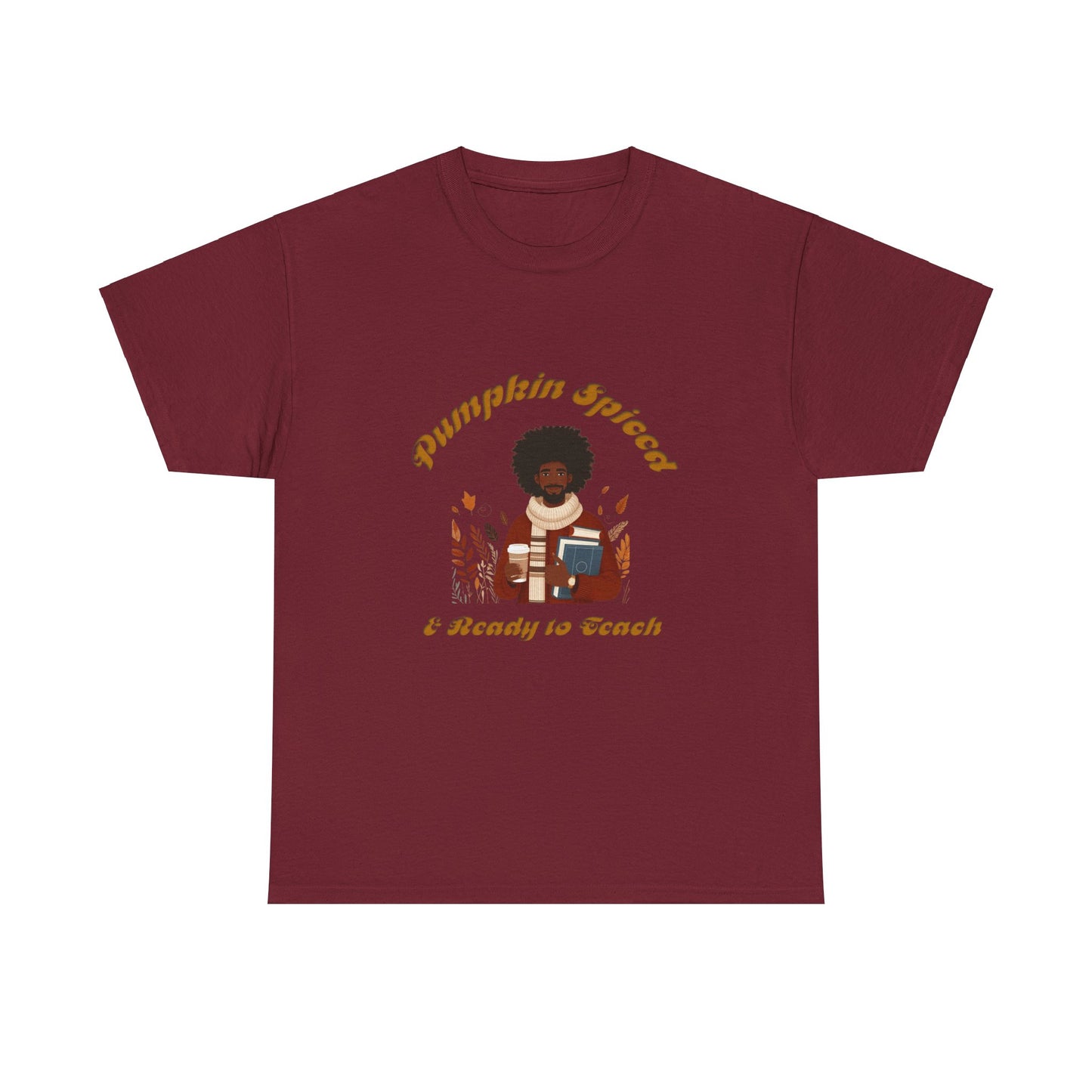 Pumpkin Spiced 4 Unisex Heavy Cotton Tee