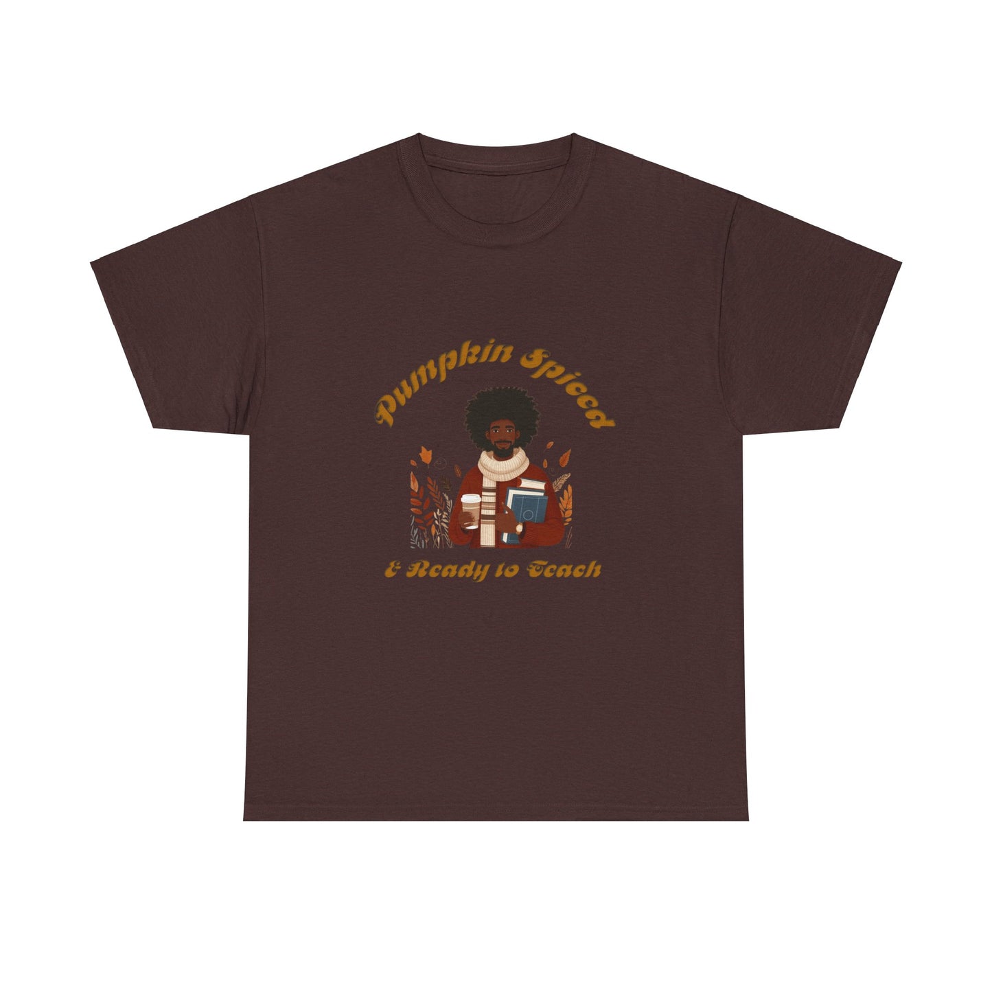 Pumpkin Spiced 4 Unisex Heavy Cotton Tee
