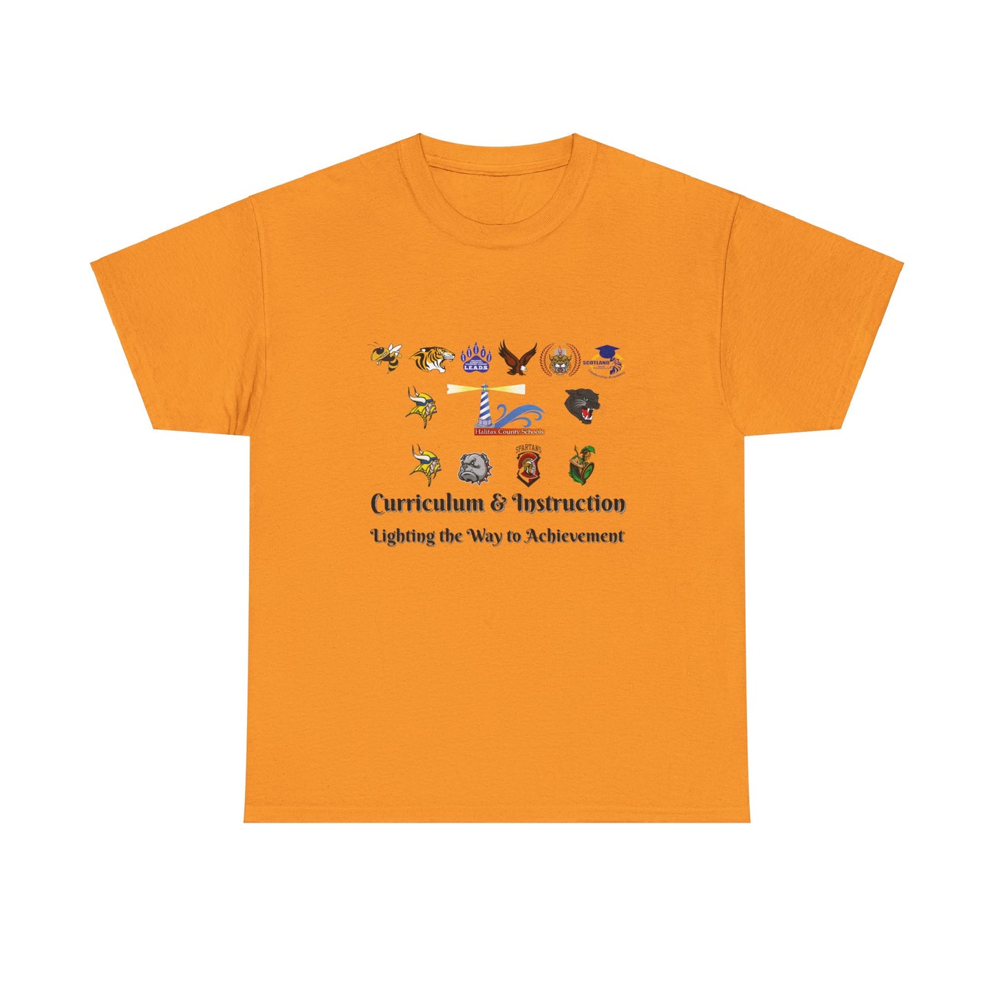 HCS Curriculum and Instruction: Lighting the Way to Achievement Cotton Tee