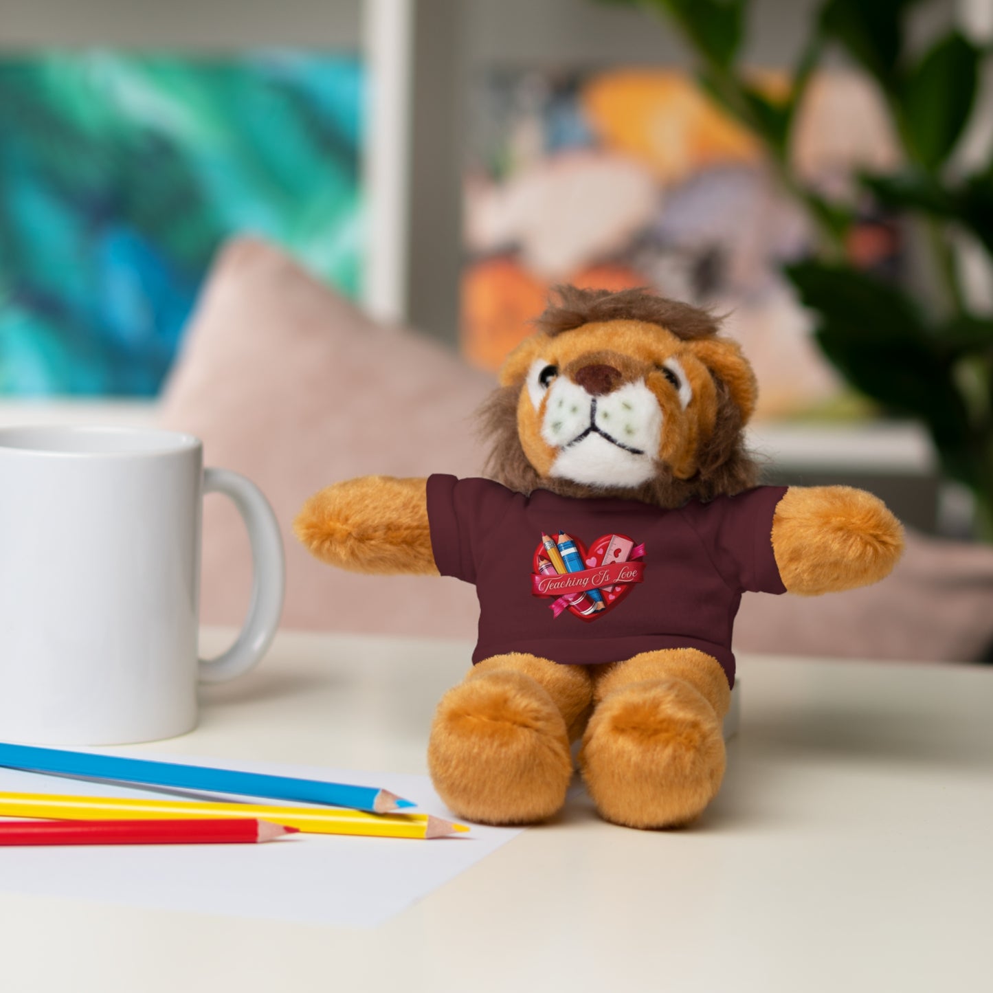 Teaching is Love Plush Toy