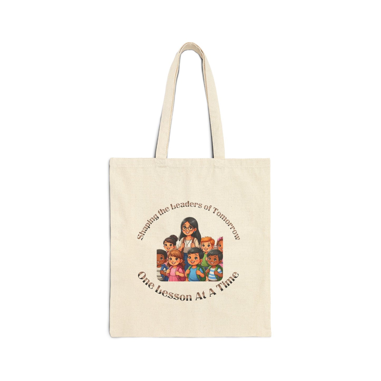 Shaping the Leaders of Tomorrow Cotton Canvas Tote Bag