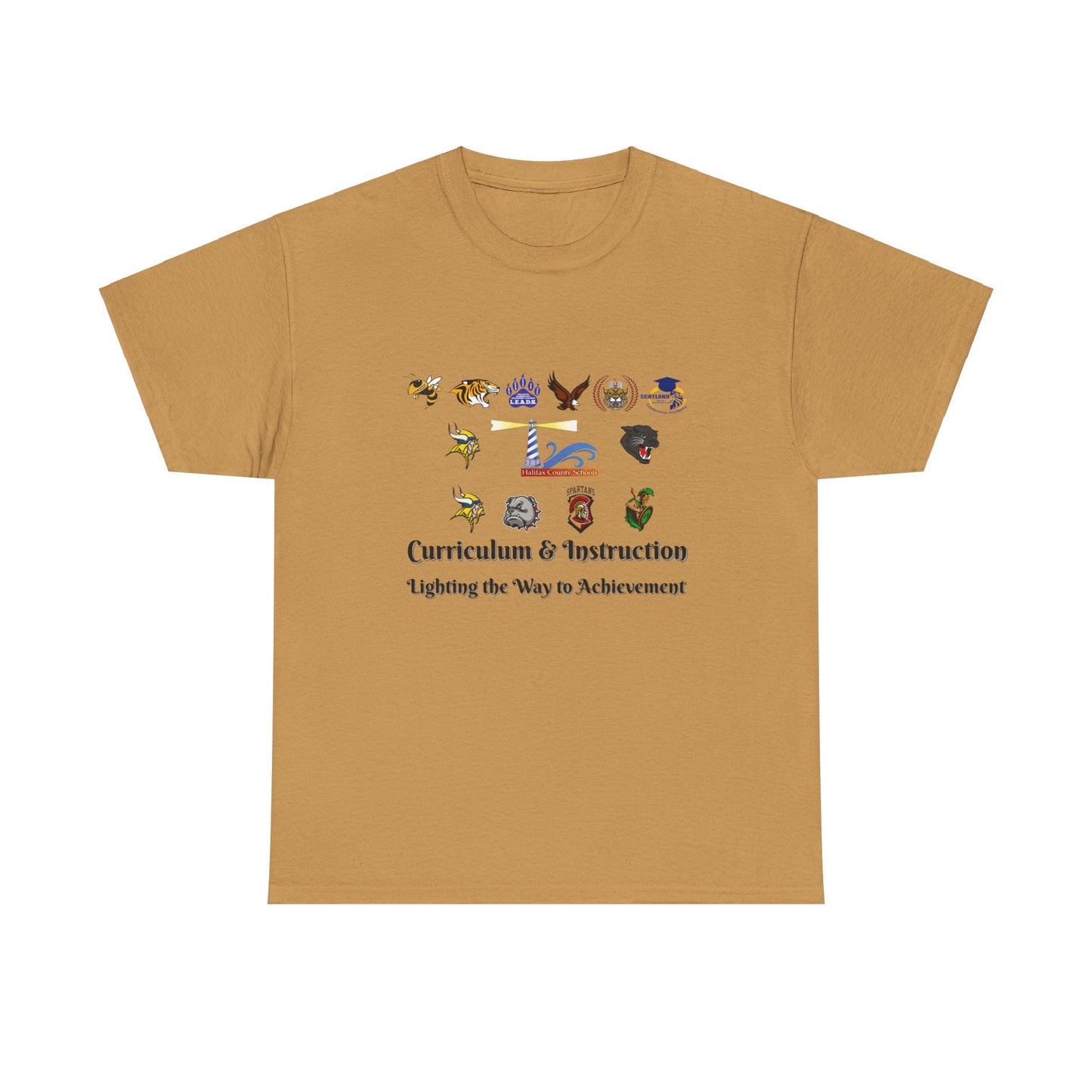 HCS Curriculum and Instruction: Lighting the Way to Achievement Cotton Tee