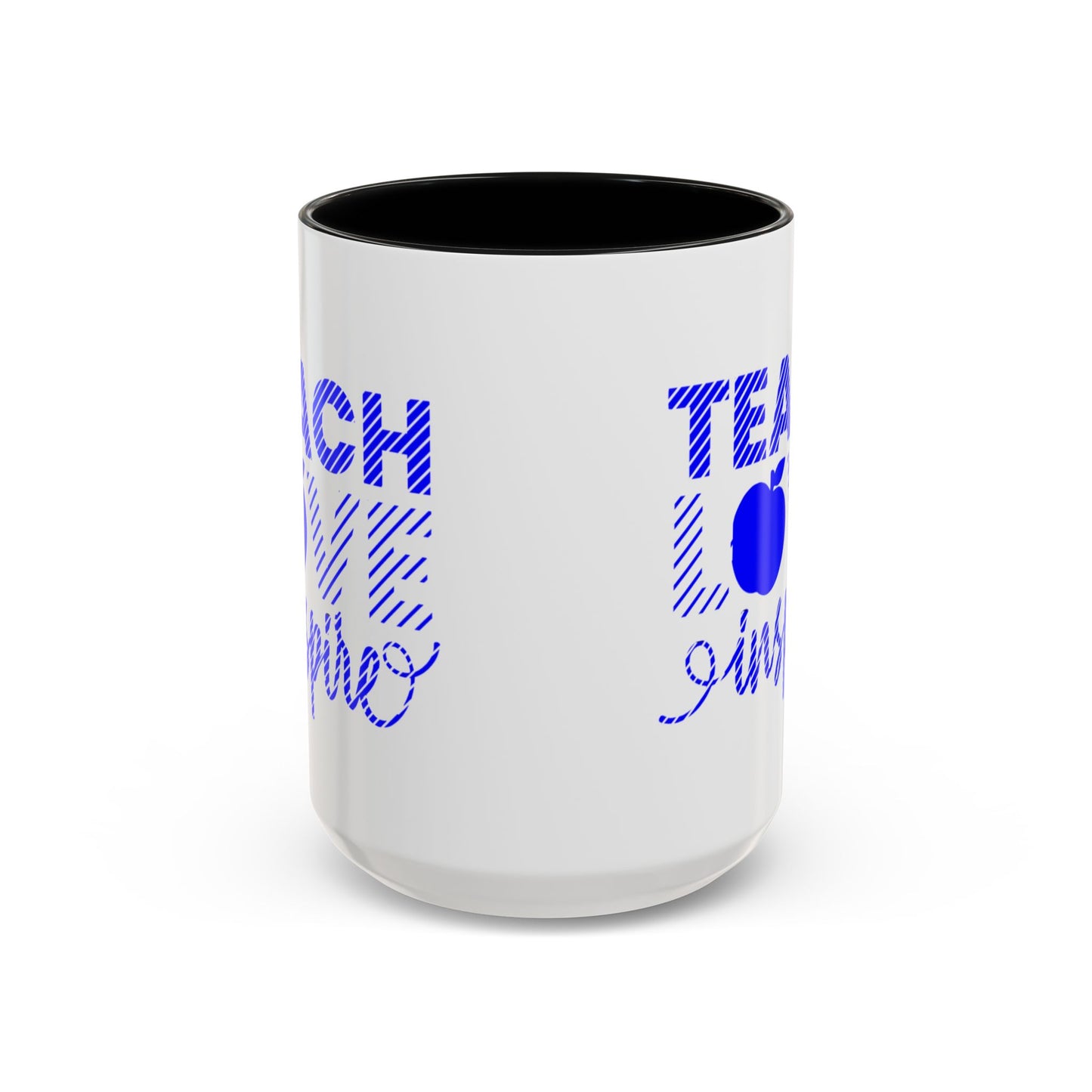 Teach Love Inspire Accent Coffee Mug
