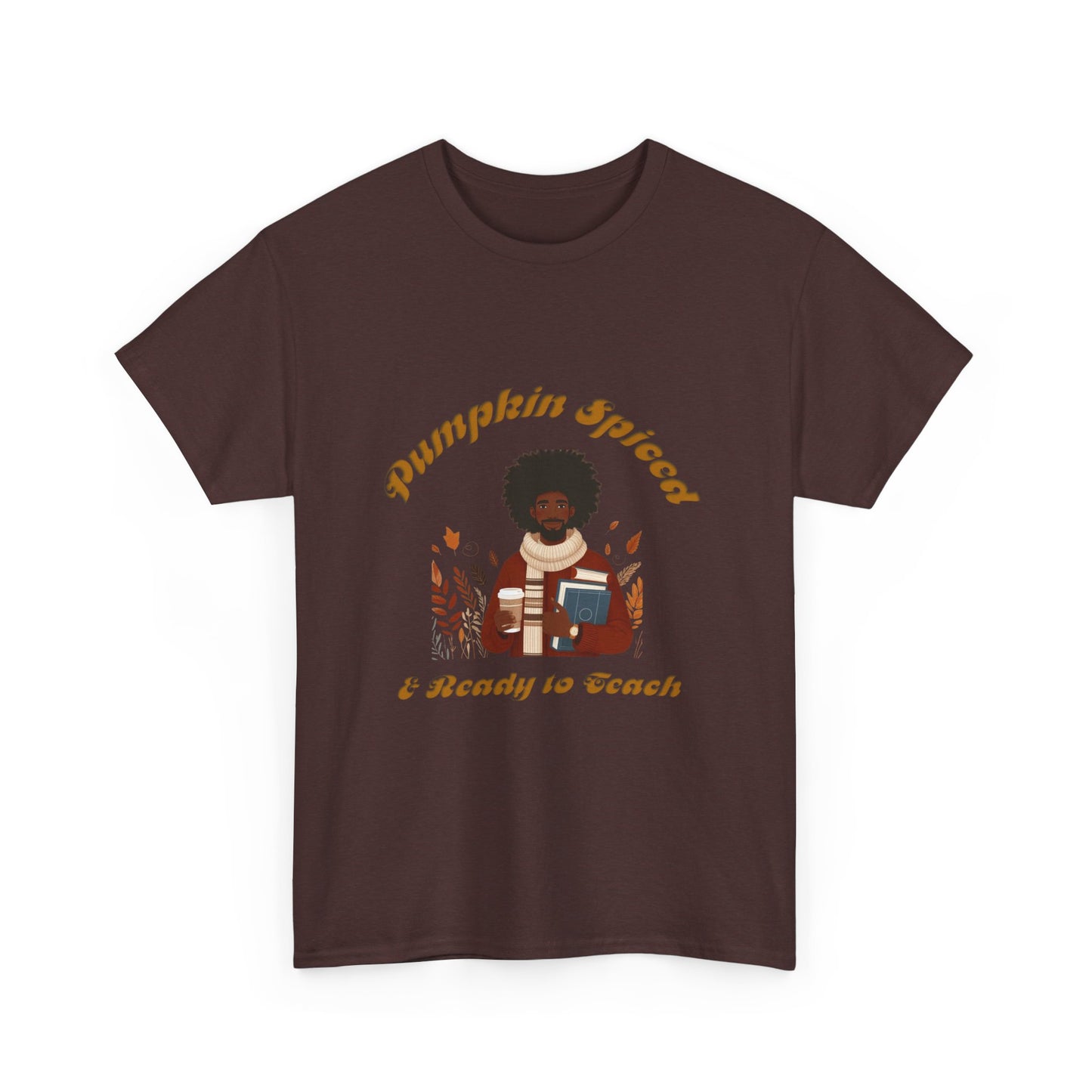 Pumpkin Spiced 4 Unisex Heavy Cotton Tee