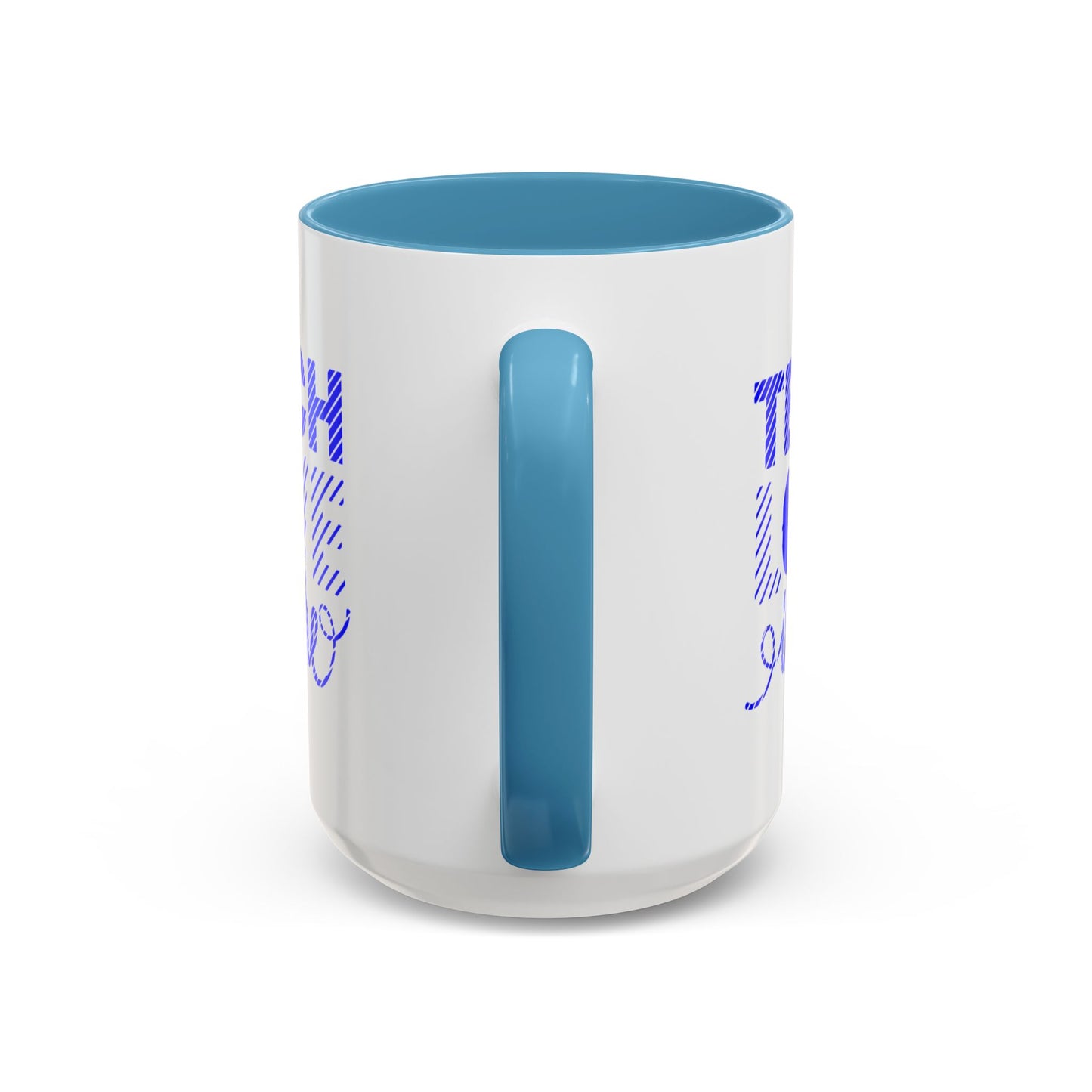 Teach Love Inspire Accent Coffee Mug