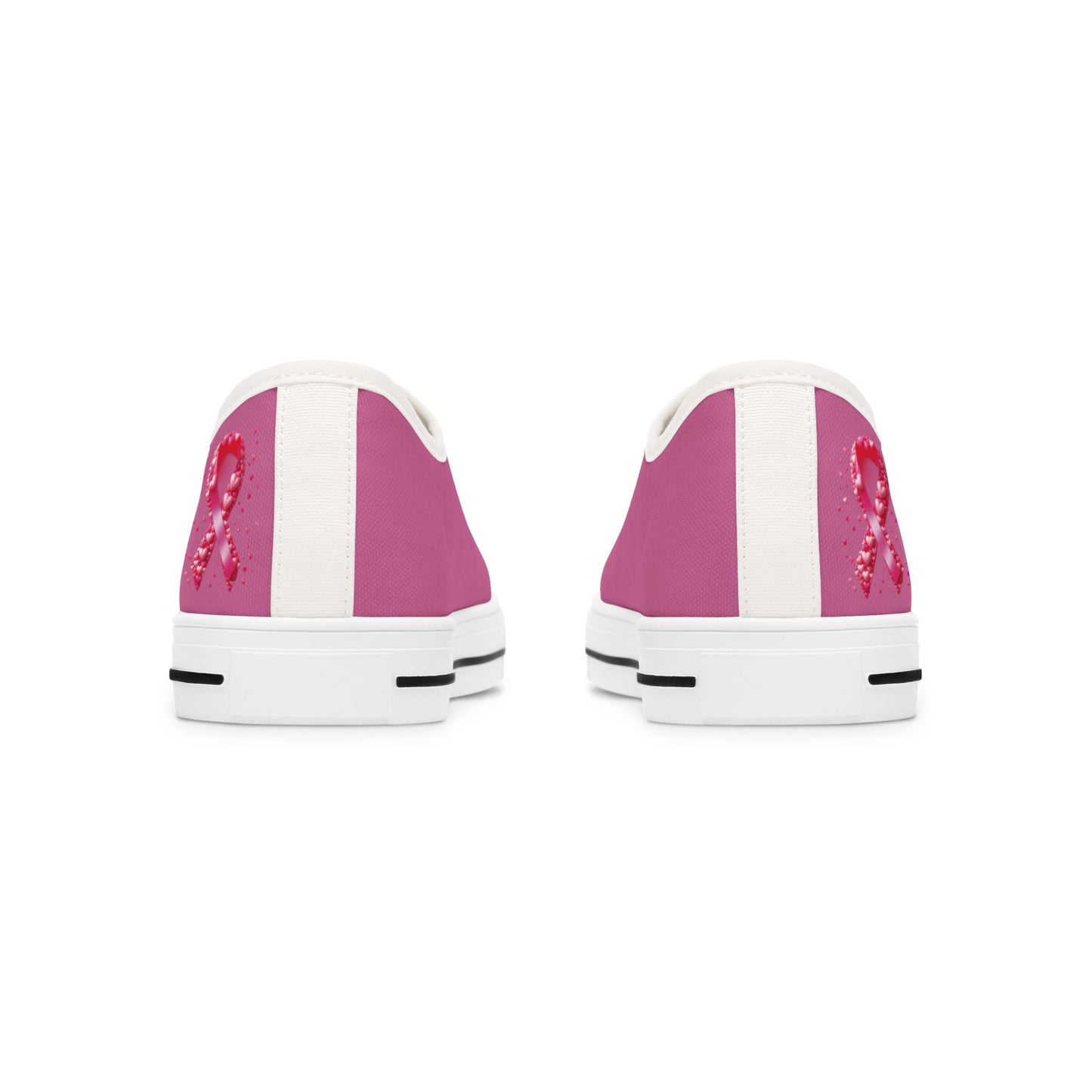 Pink October Women's Pink Low Top Sneakers