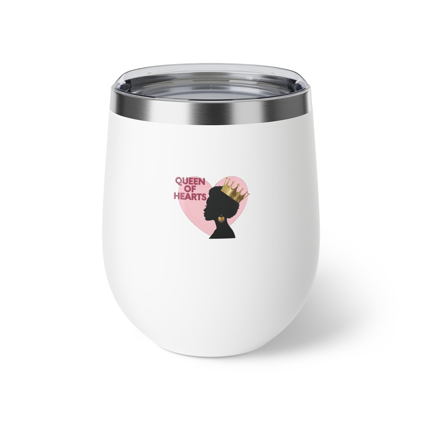 Queen of Hearts Wine Tumbler