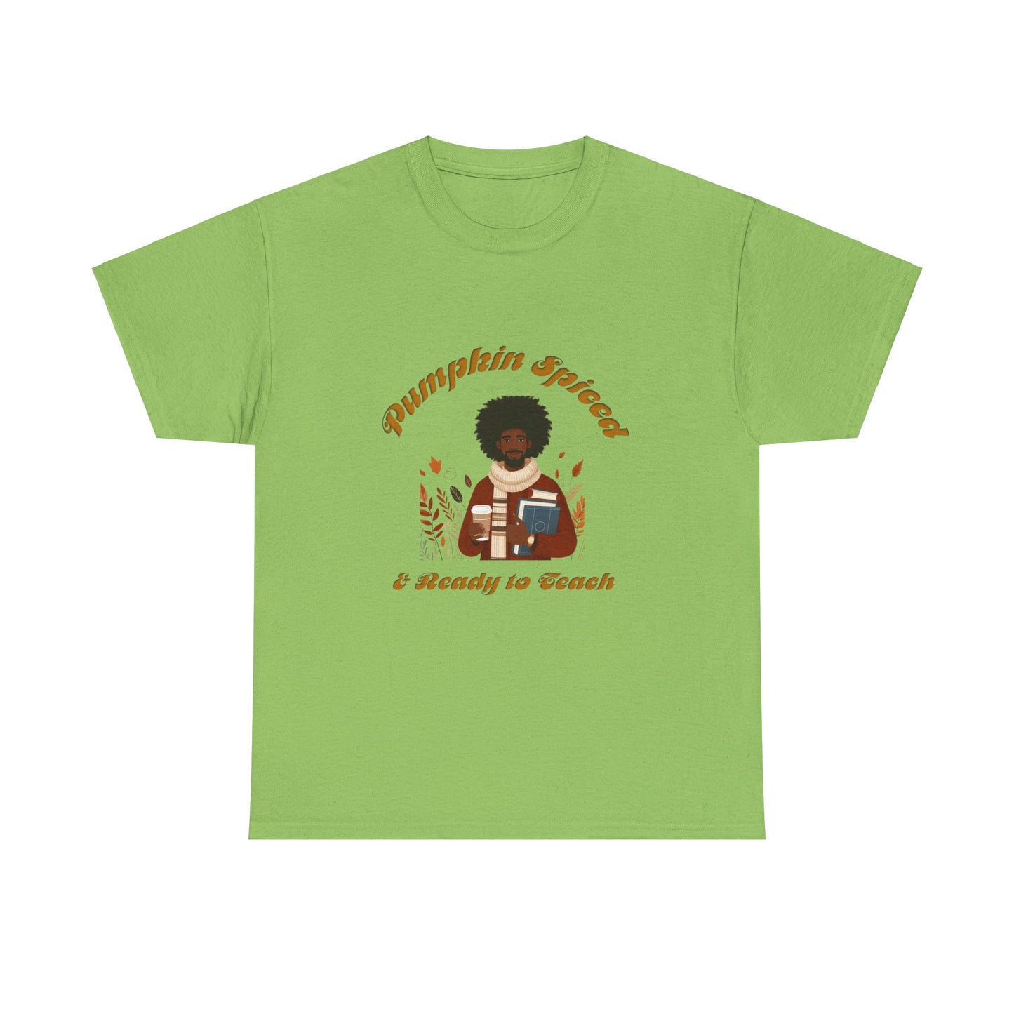 Pumpkin Spiced 4 Unisex Heavy Cotton Tee