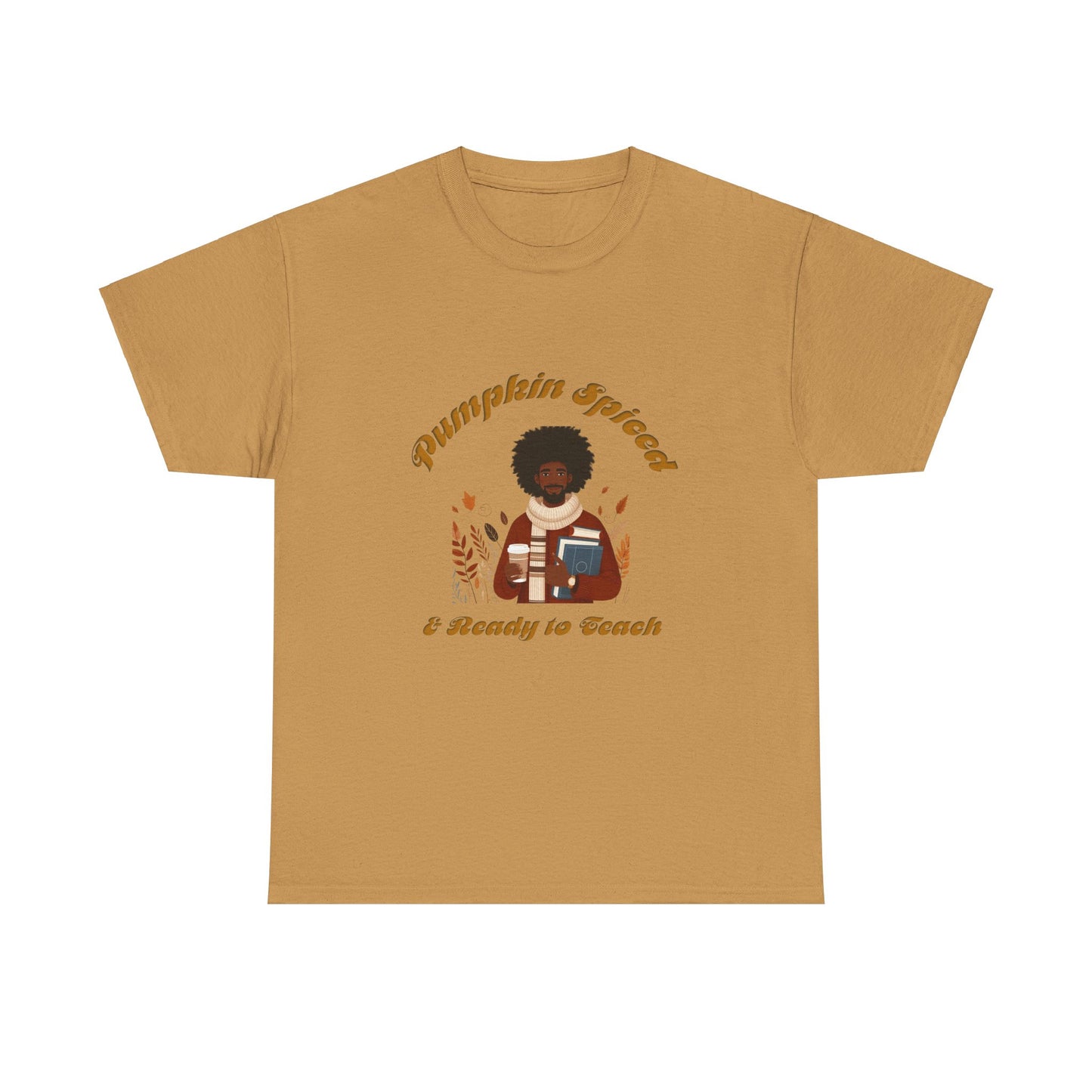 Pumpkin Spiced 4 Unisex Heavy Cotton Tee