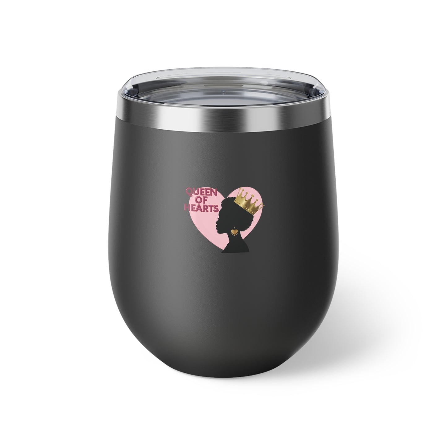 Queen of Hearts Wine Tumbler