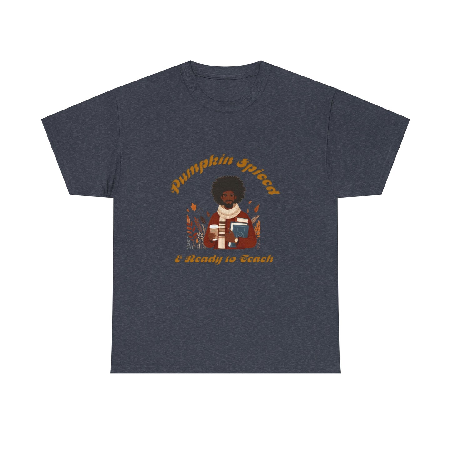 Pumpkin Spiced 4 Unisex Heavy Cotton Tee