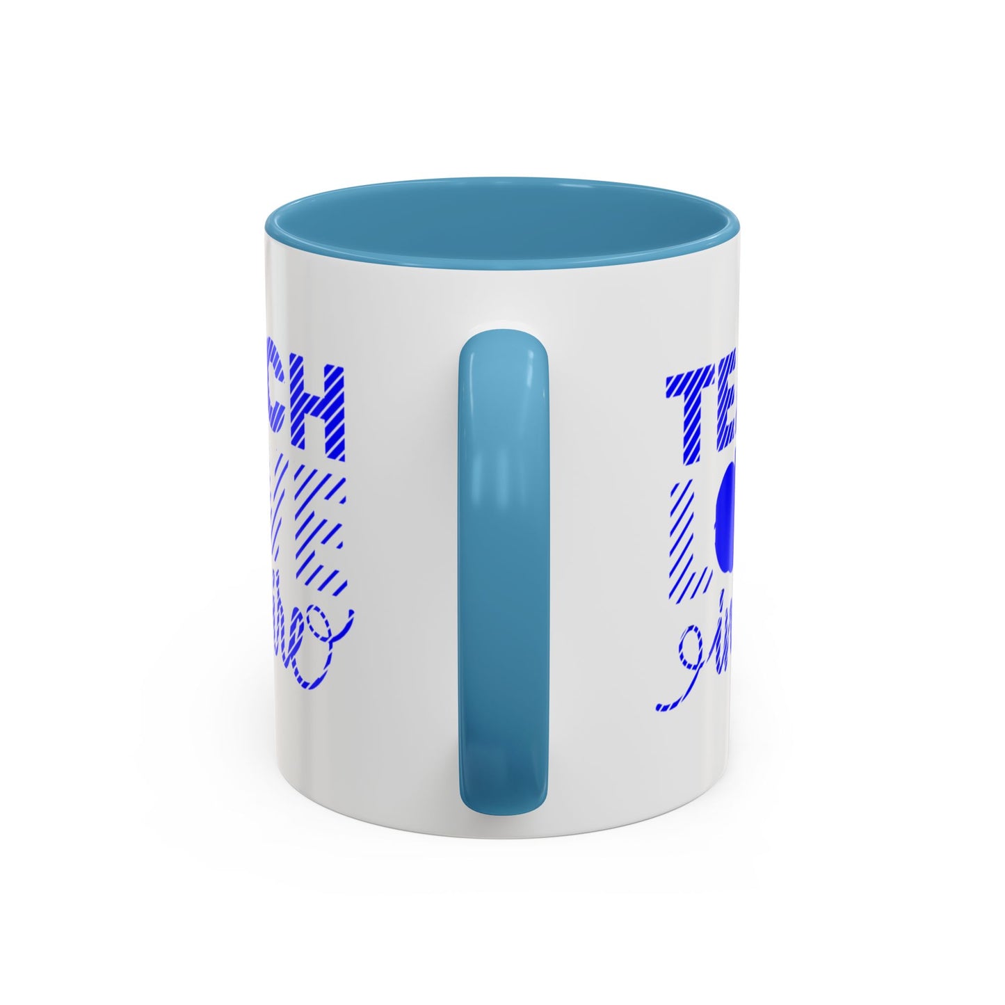 Teach Love Inspire Accent Coffee Mug