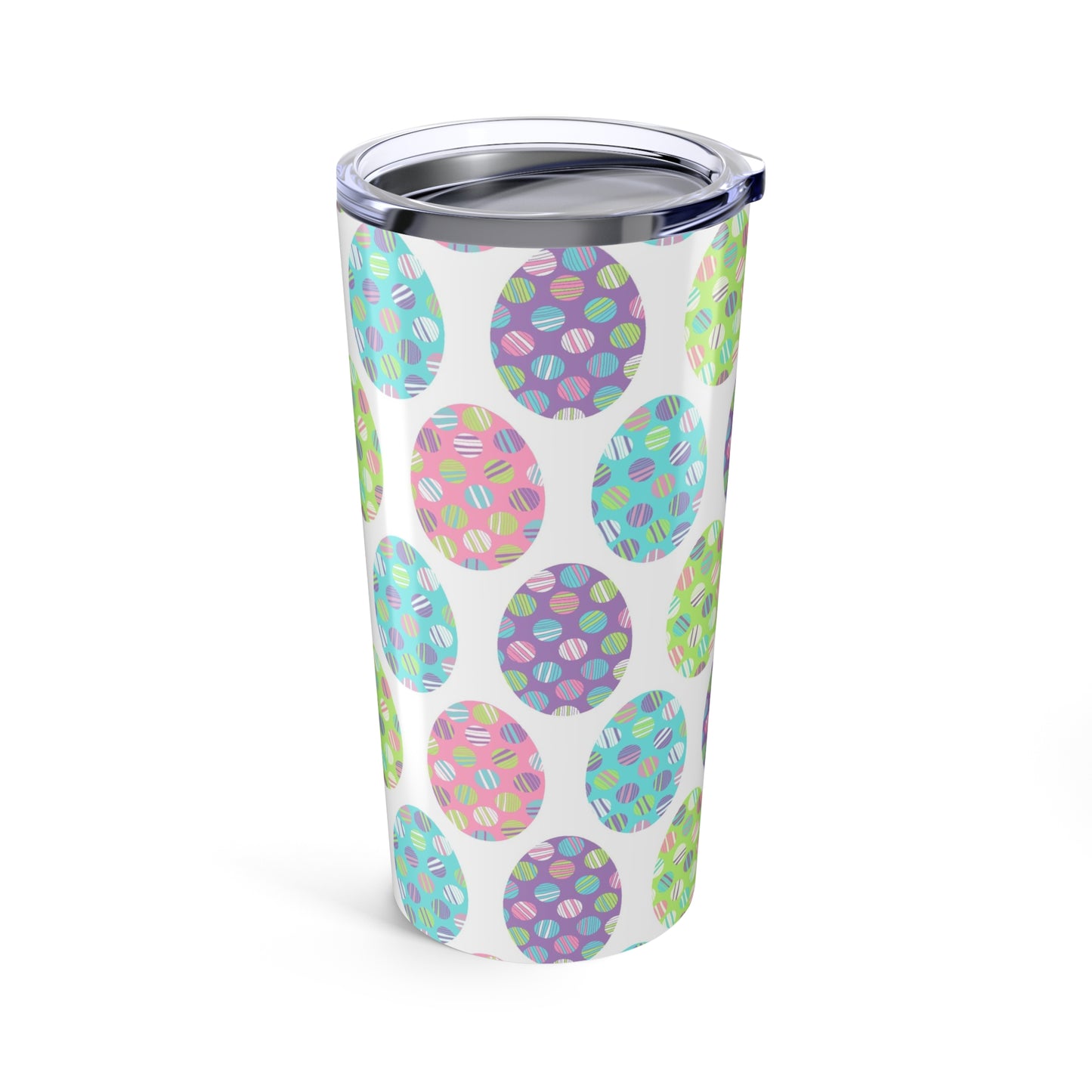 20oz Tumbler Colorful Easter Eggs