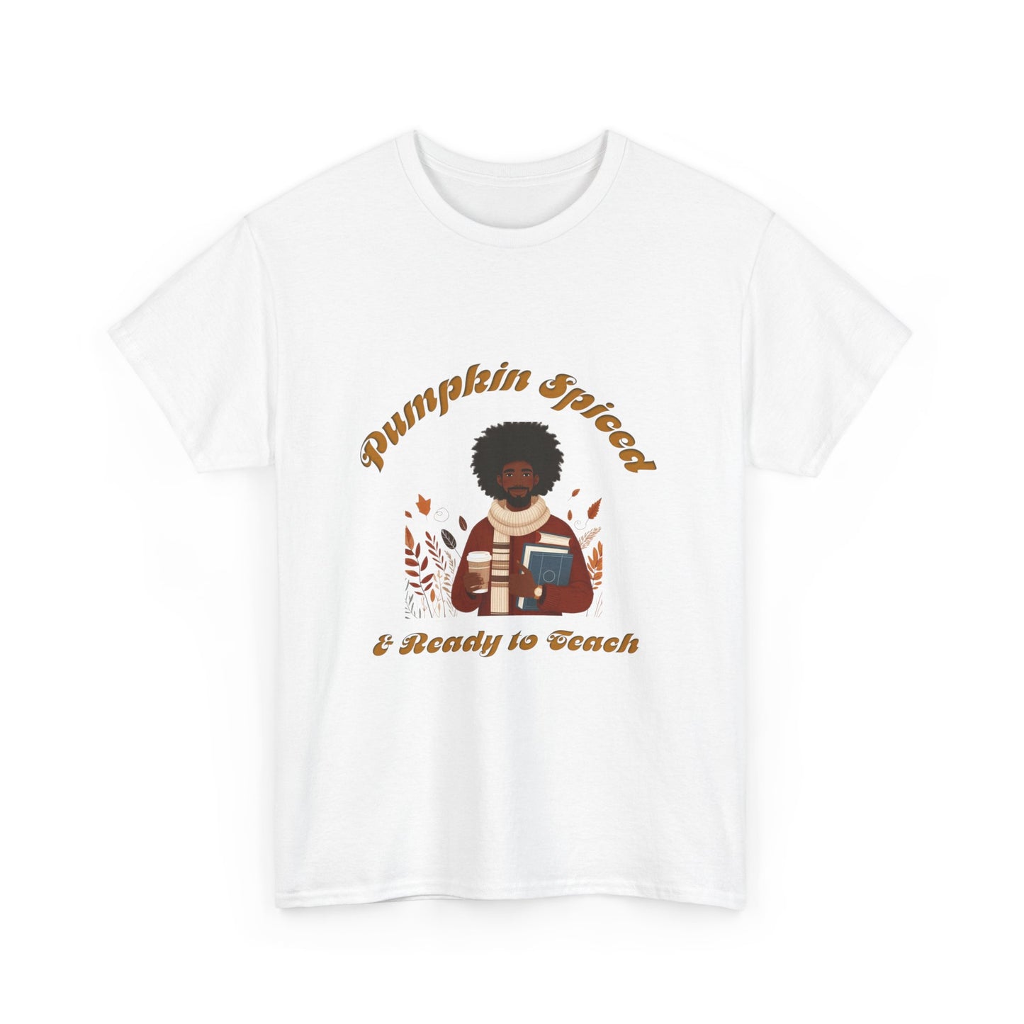 Pumpkin Spiced 4 Unisex Heavy Cotton Tee