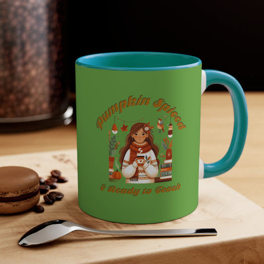 Pumpkin Spiced 3 11oz Accent Mug
