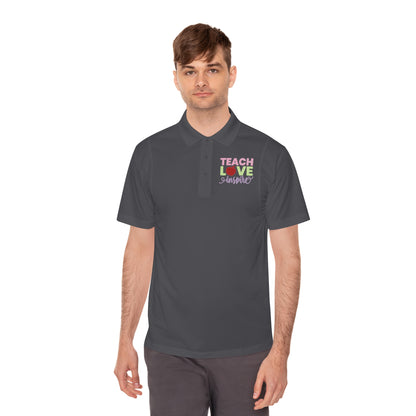 Teach Love Inspire Unisex Sport Polo Shirt