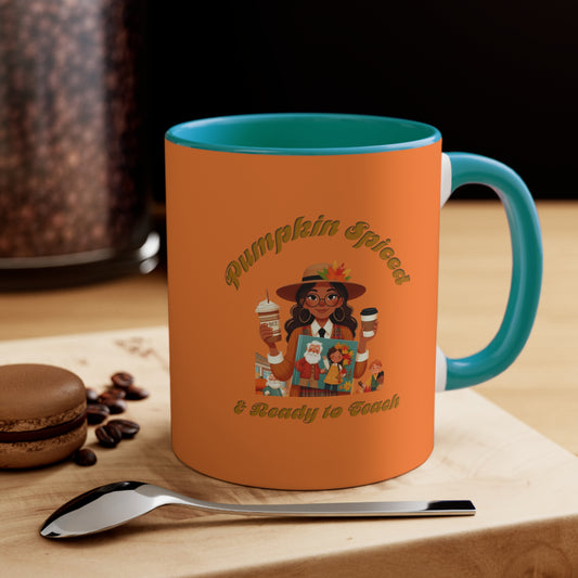 Pumpkin Spiced 2 11oz Accent Mug