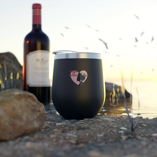 Queen of Hearts Wine Tumbler
