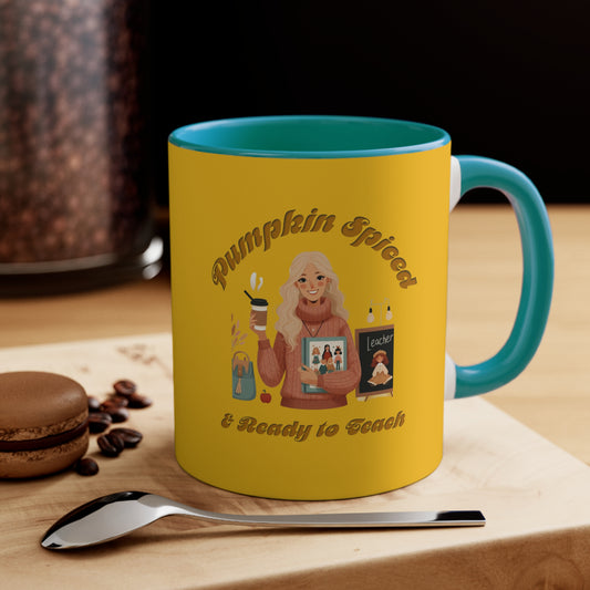 Pumpkin Spiced 6 11oz Accent Mug