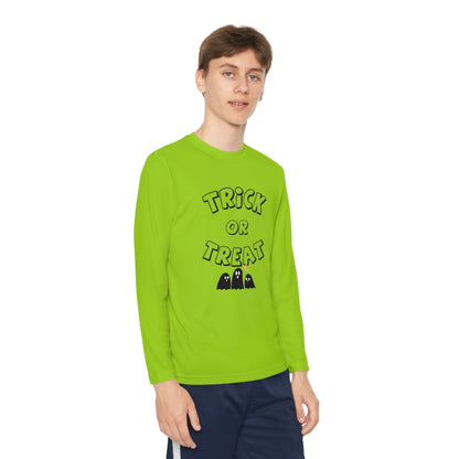 Youth Trick or Treat Long Sleeve Shirt