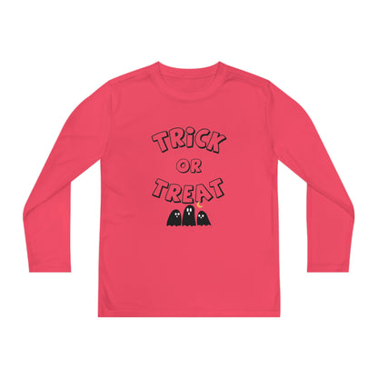 Youth Trick or Treat Long Sleeve Shirt