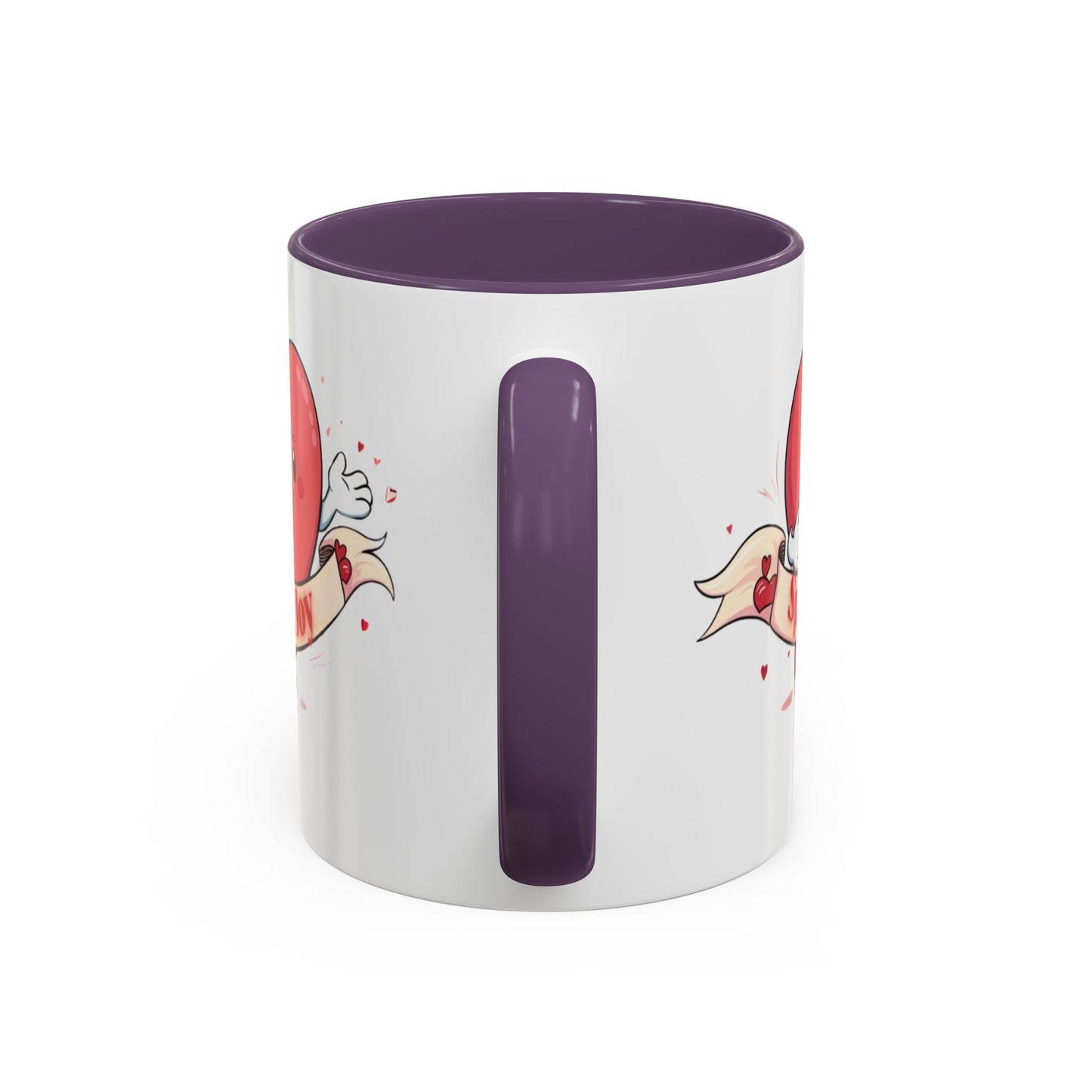 Spread Joy Valentine’s Accent Coffee Mug (11oz, 15oz)