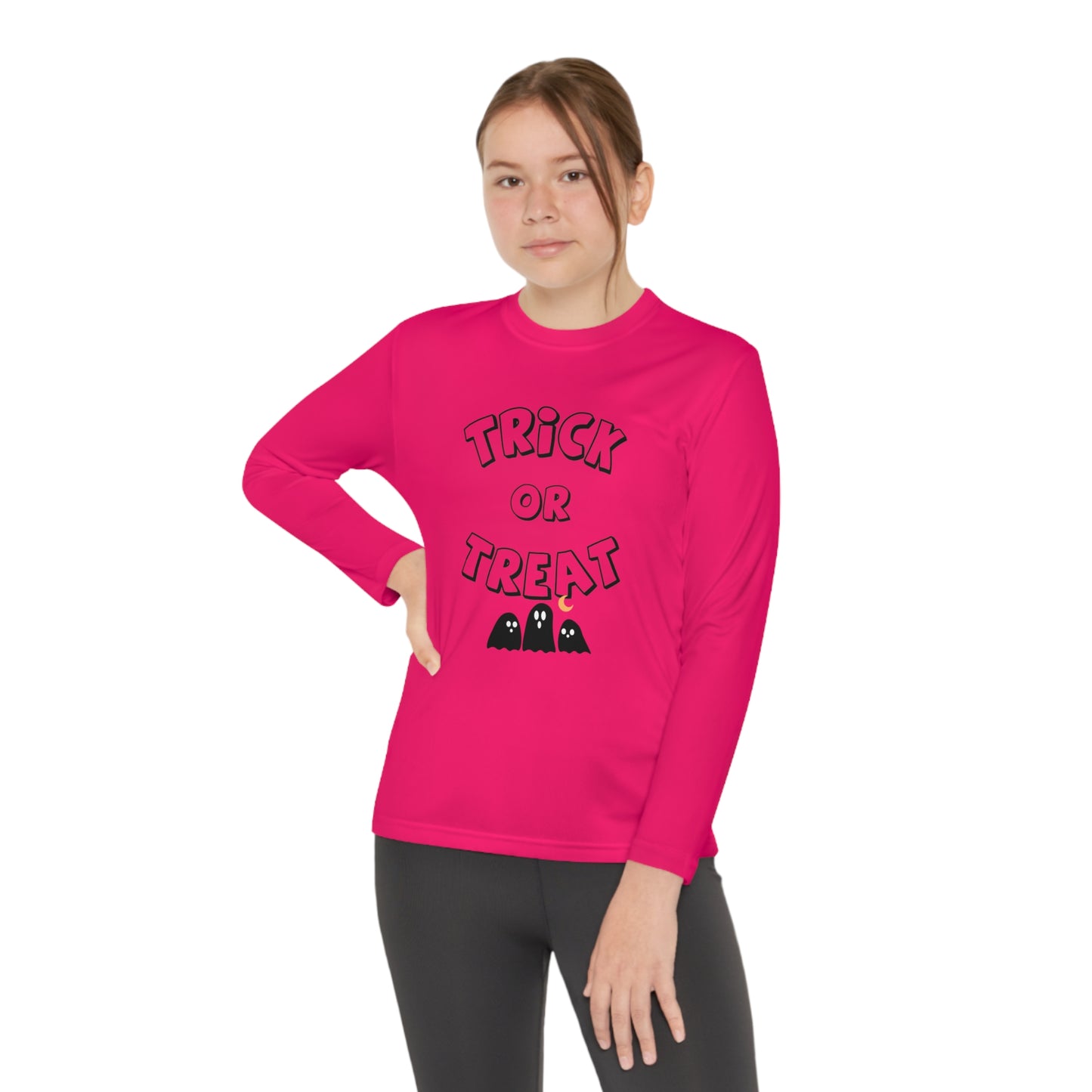 Youth Trick or Treat Long Sleeve Shirt