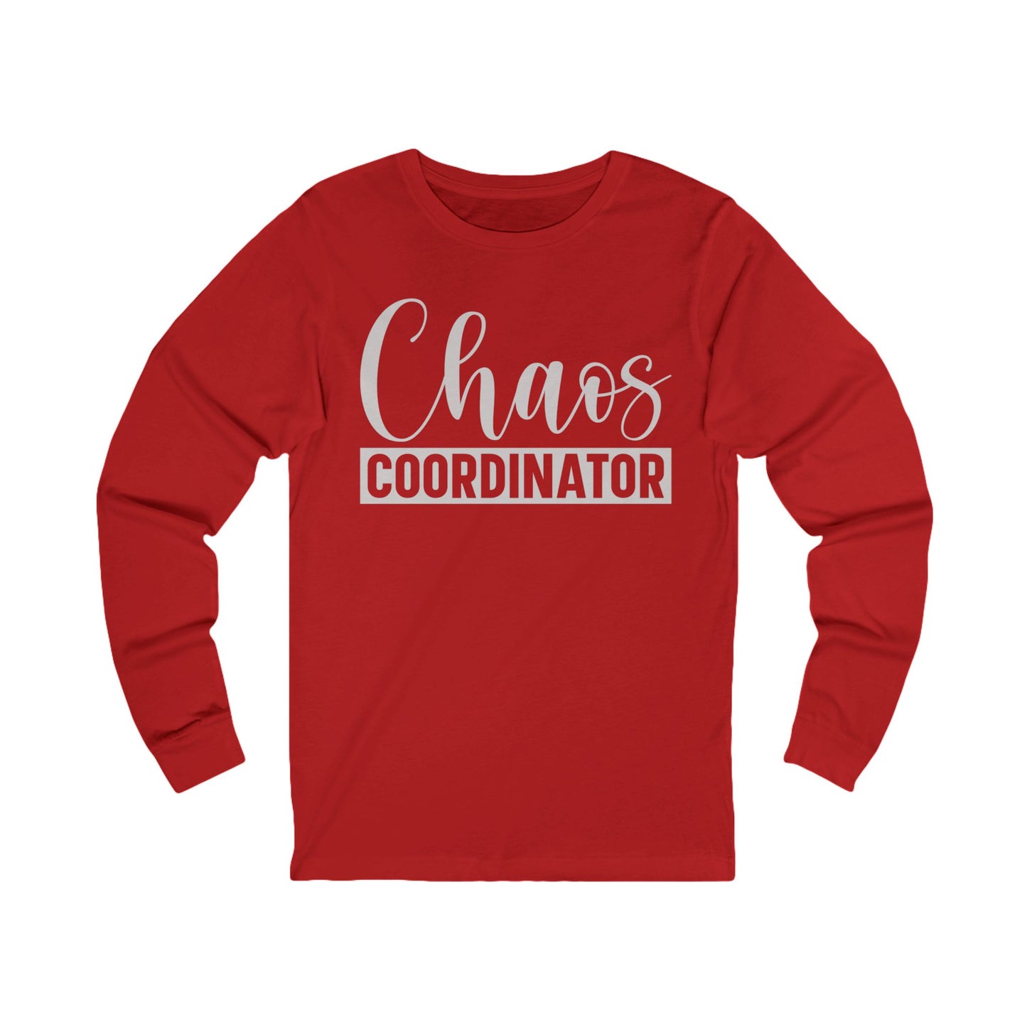 Chaos Coordinator Unisex Jersey Long Sleeve Tee