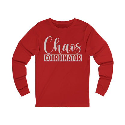 Chaos Coordinator Unisex Jersey Long Sleeve Tee