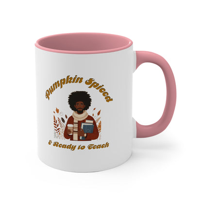 Pumpkin Spiced 4 11oz Accent Mug