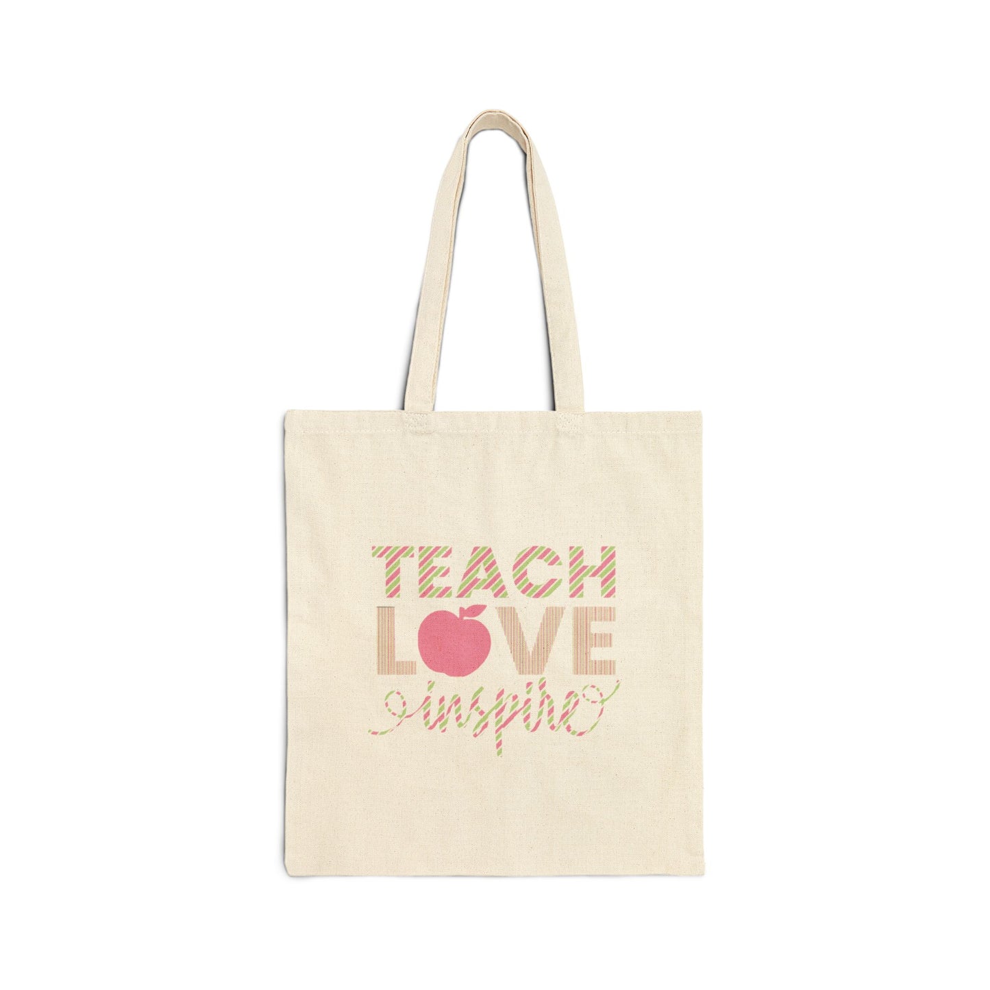 Teach Love Inspire Teacher Tote Bag